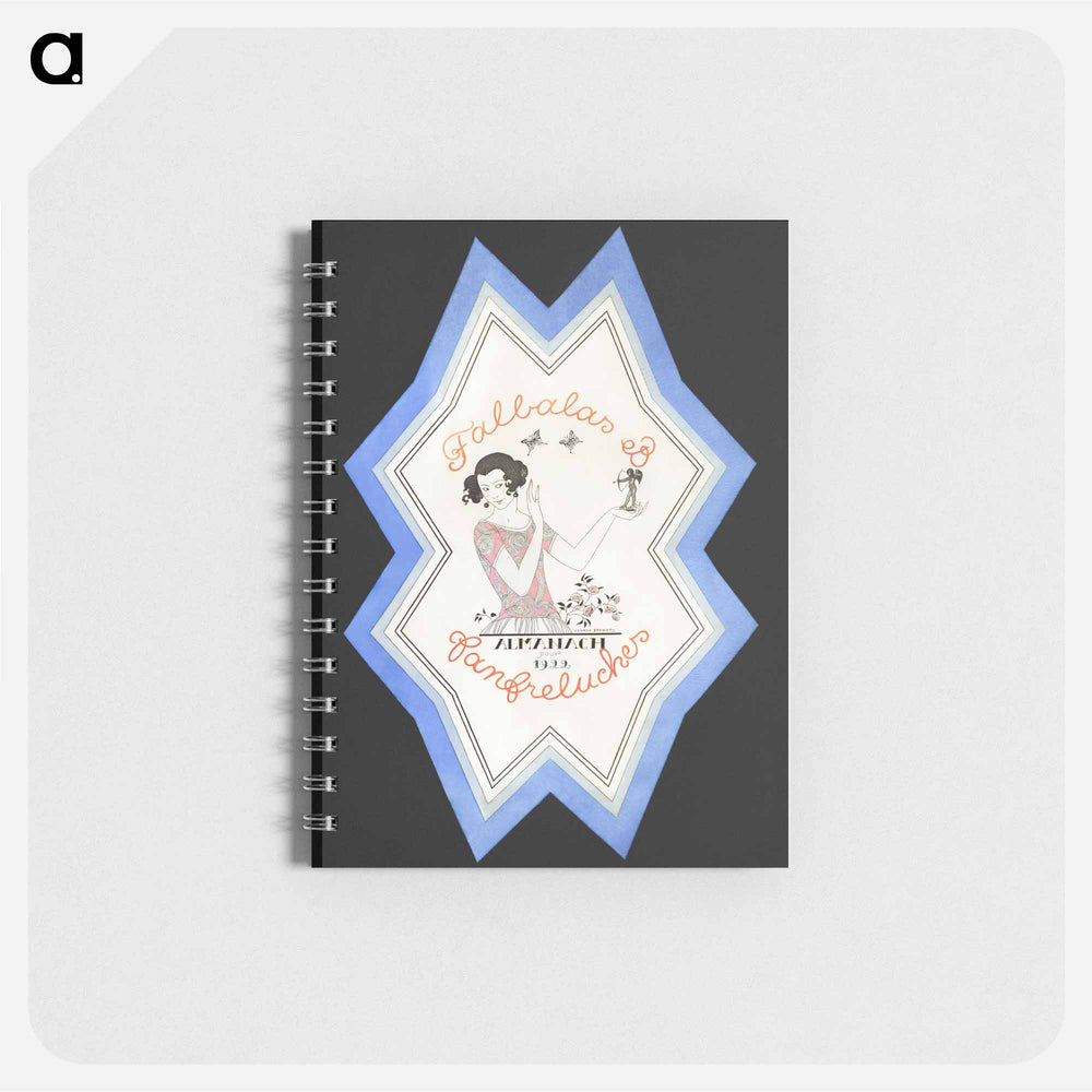 Almanach des Modes présentes, passées & futures pour, Falbalas et Fanfreluches - ジョルジュ バルビエ Memo.