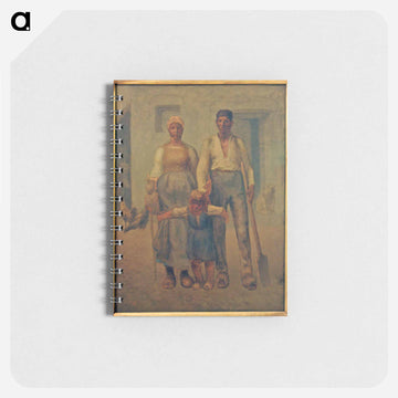 Peasant family - ジャン フランソワ ミレー Memo.