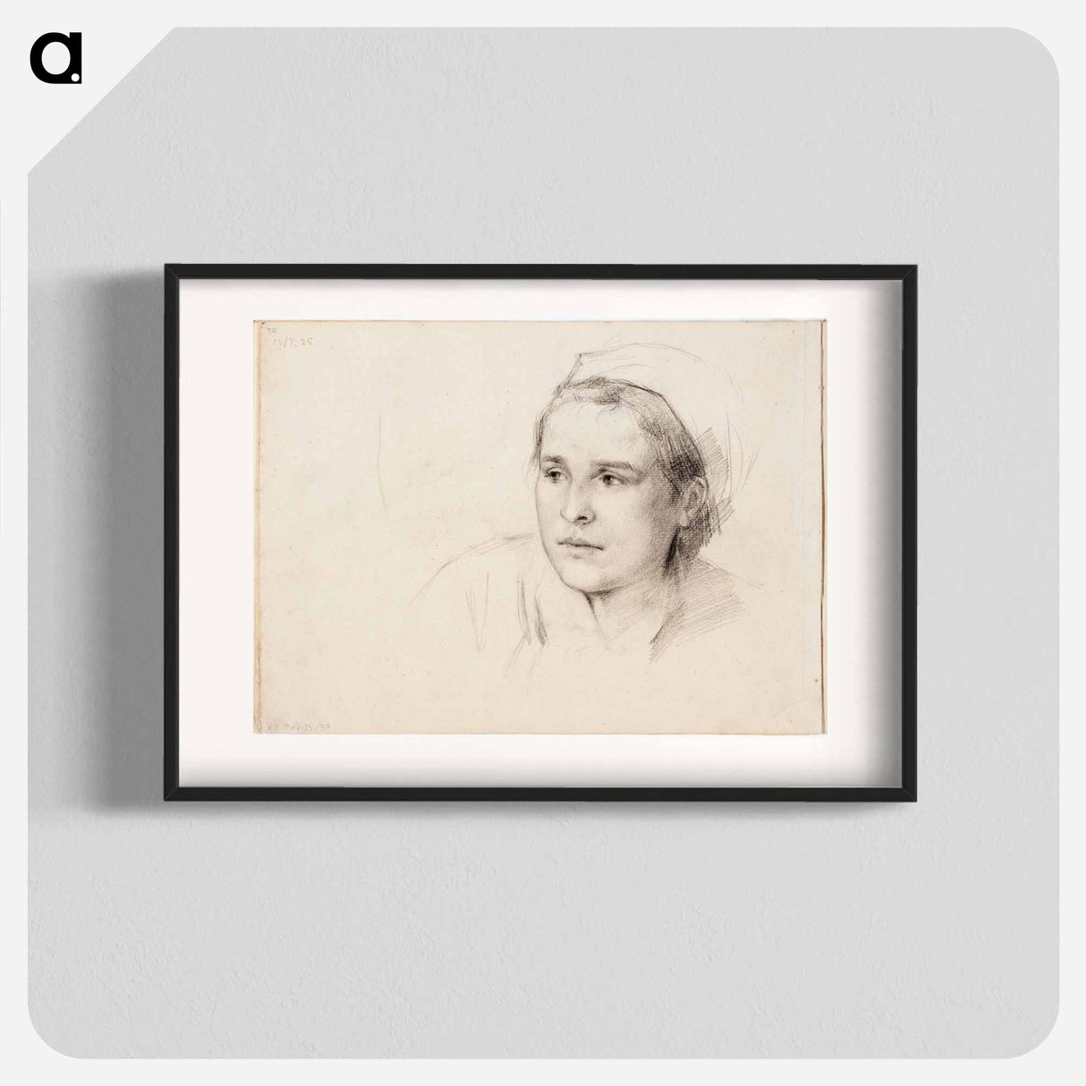 (unknown) part of a sketchbook - アルバート エーデルフェルト Poster.