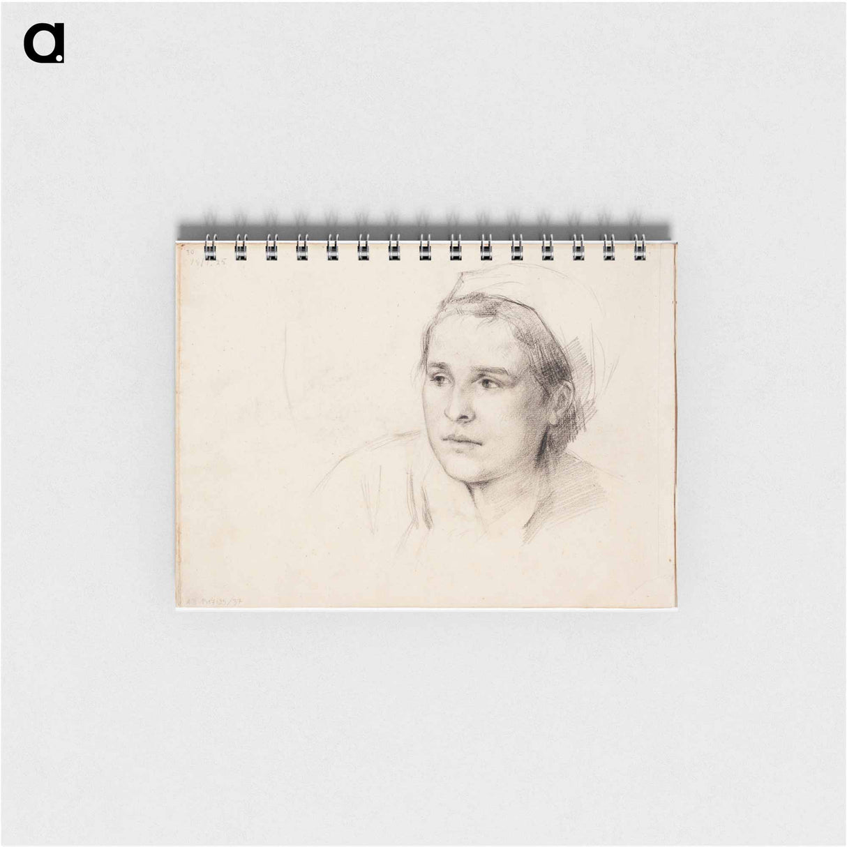 (unknown) part of a sketchbook - アルバート エーデルフェルト Memo.