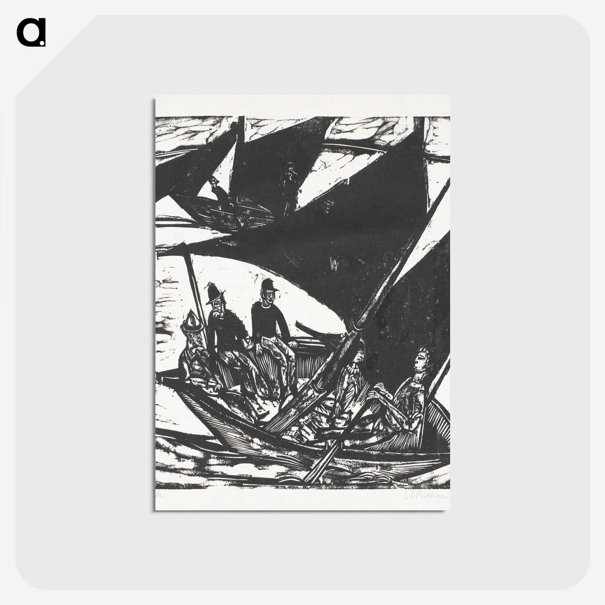 2-60_Ernst-Ludwig-Kirchner_postcard