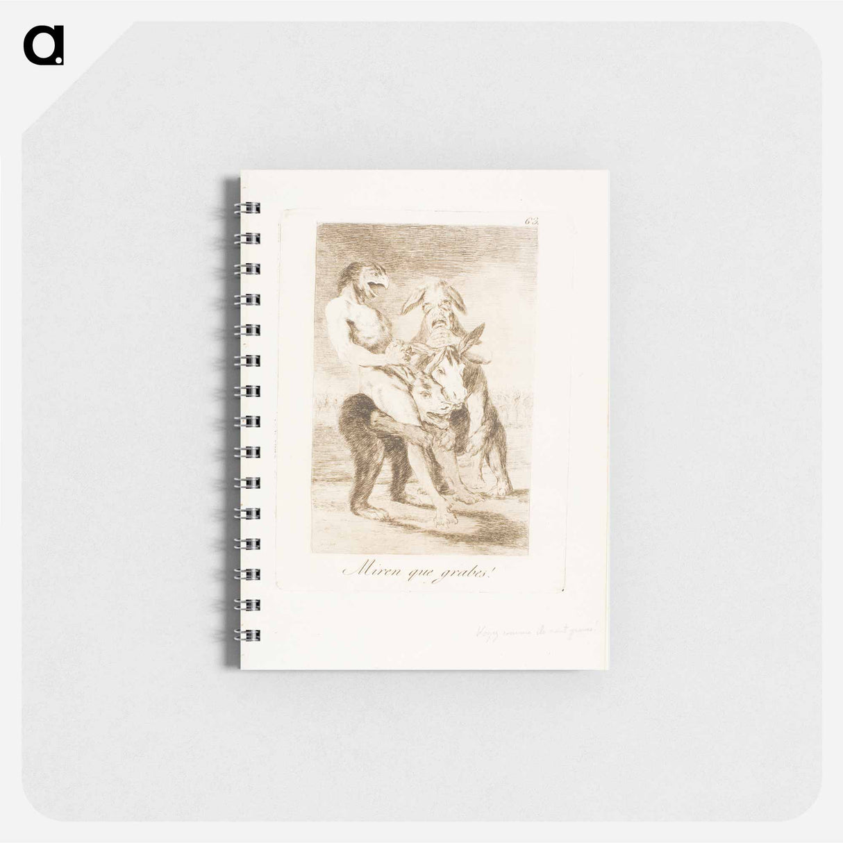 Look How Solemn They Are! - フランシスコ デ ゴヤ Memo.