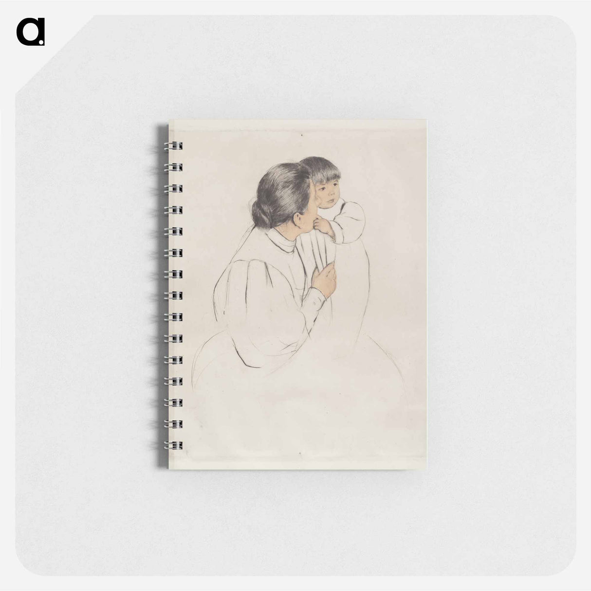 Peasant Mother and Child - メアリー カサット Memo.