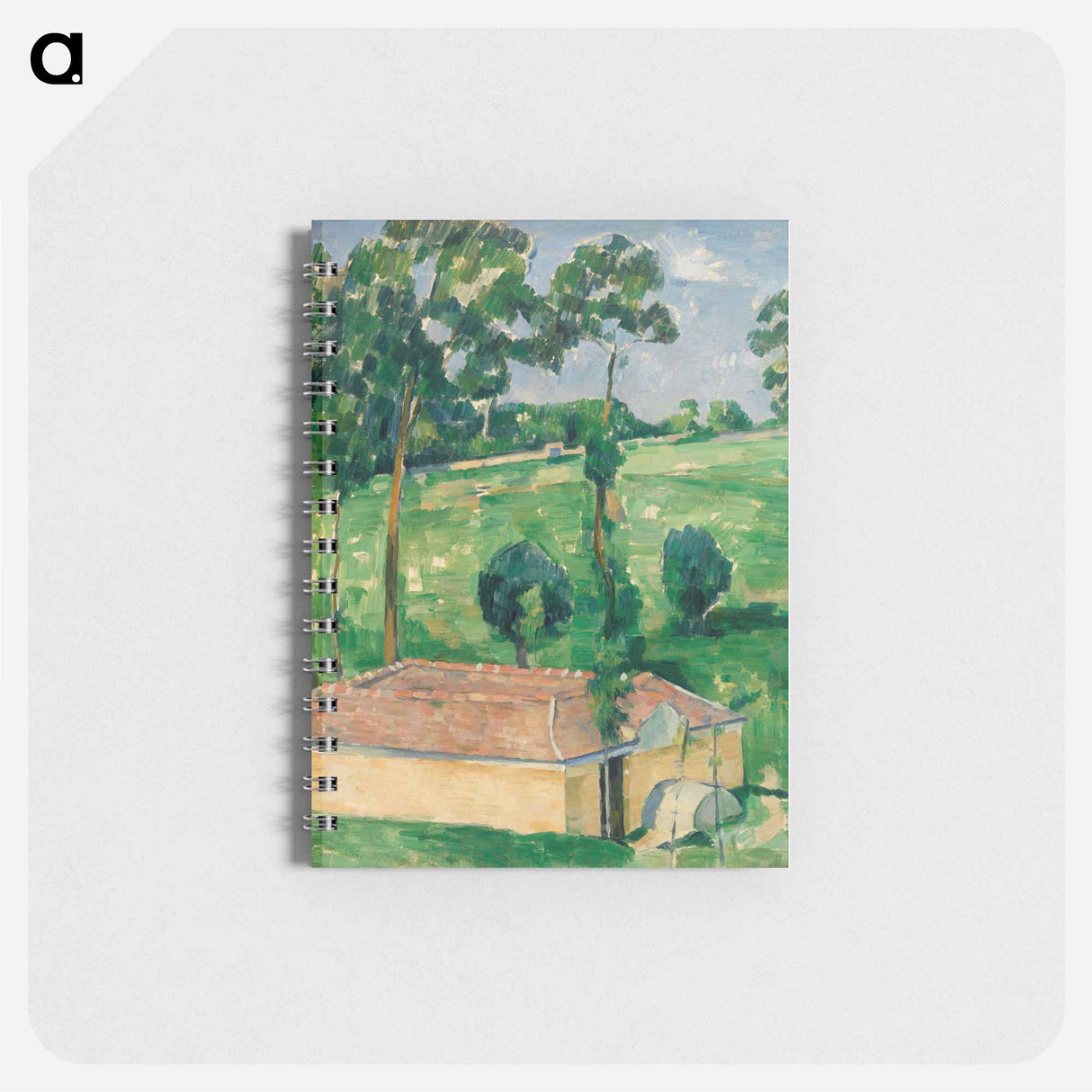 The Spring House - ポール セザンヌ Memo.