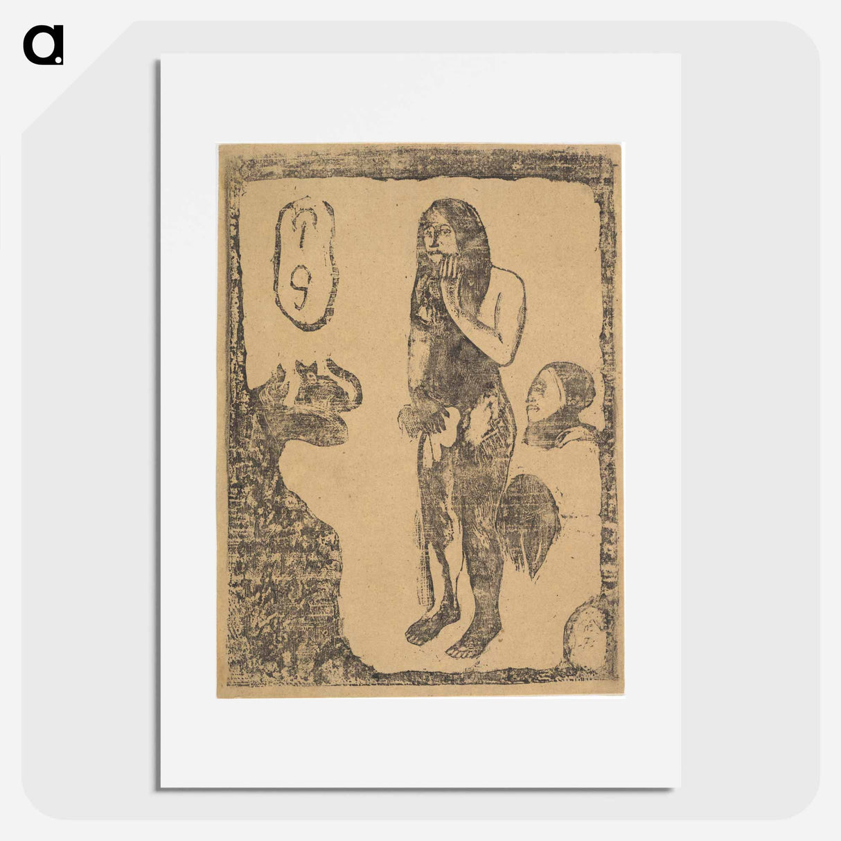 Eve - ポール ゴーギャン Poster.