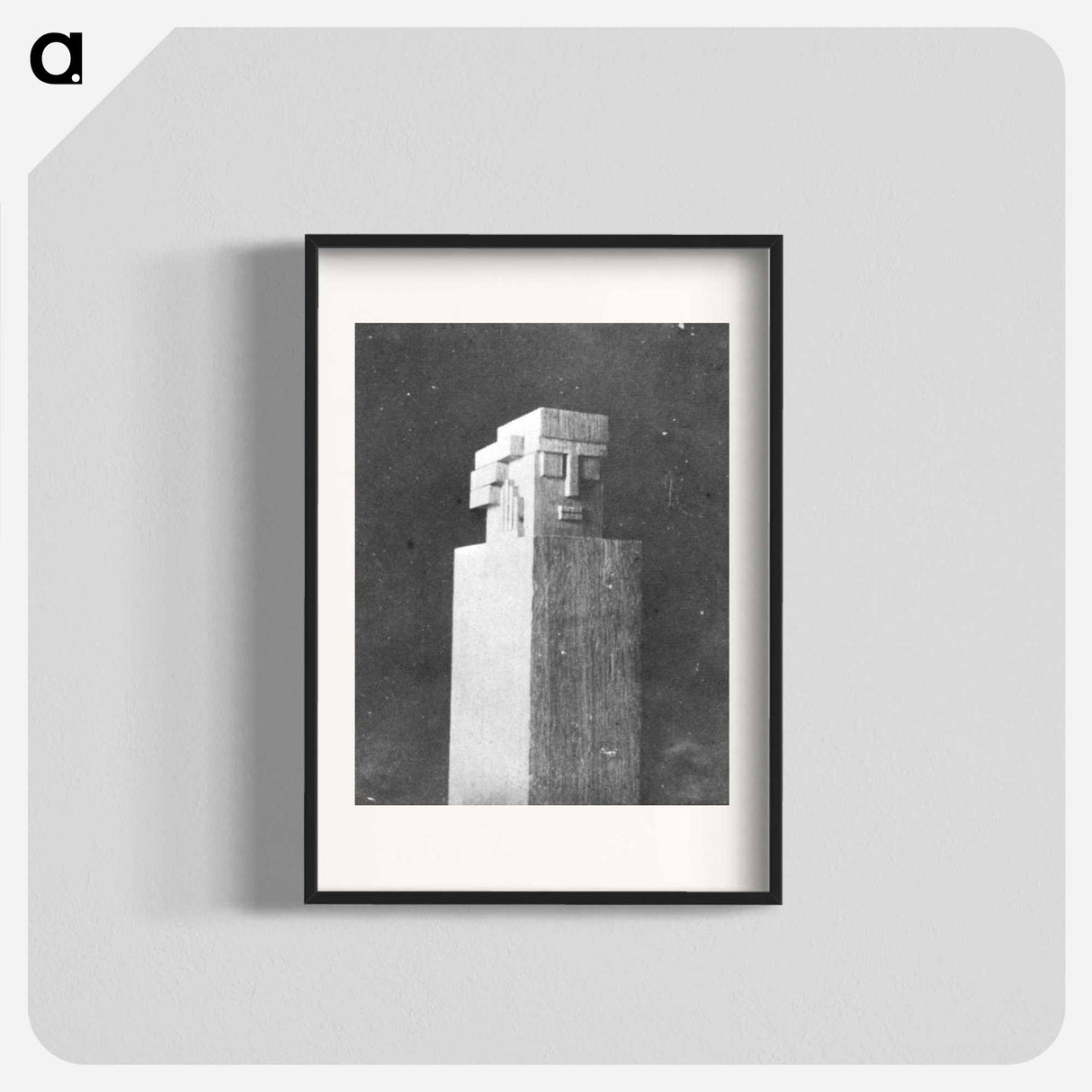 アートポスター-Banister post, Huis De Lange, Alkmaar - テオ ファン ドゥースブルフ Poster.