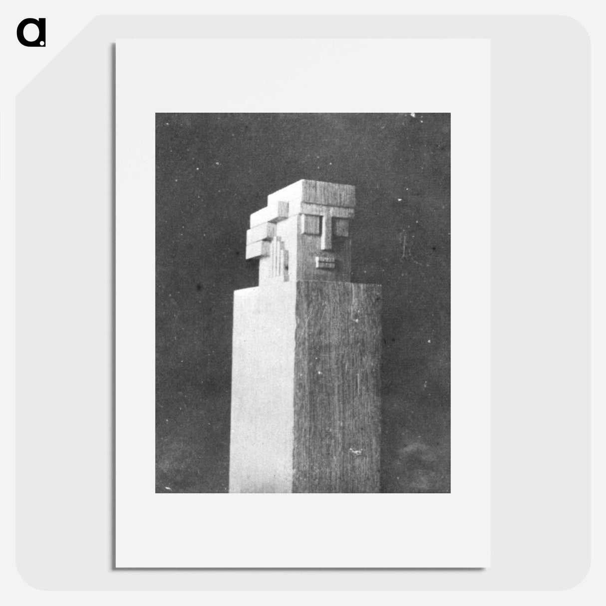 アートポスター-Banister post, Huis De Lange, Alkmaar - テオ ファン ドゥースブルフ Poster.