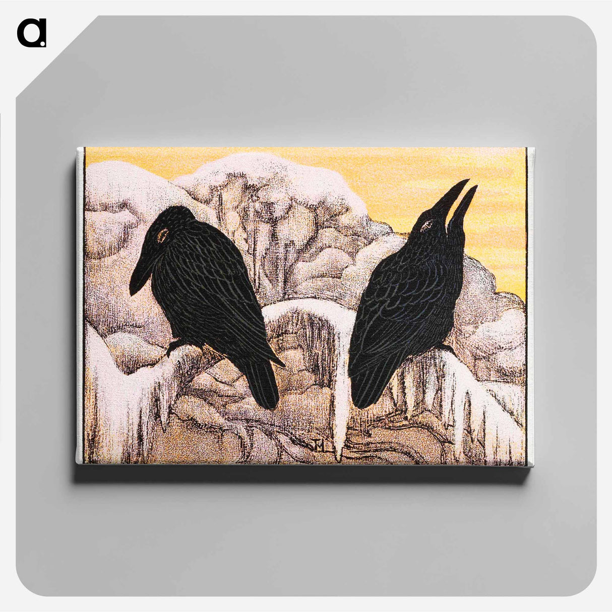 Omslag zakkalender voor Van Houten Cacao - Theo Van Hoytema Canvas.