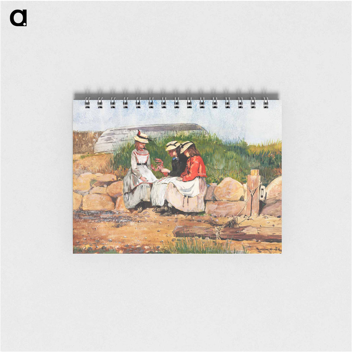 A Fisherman's Daughter - ウィンスロー ホーマー Memo.