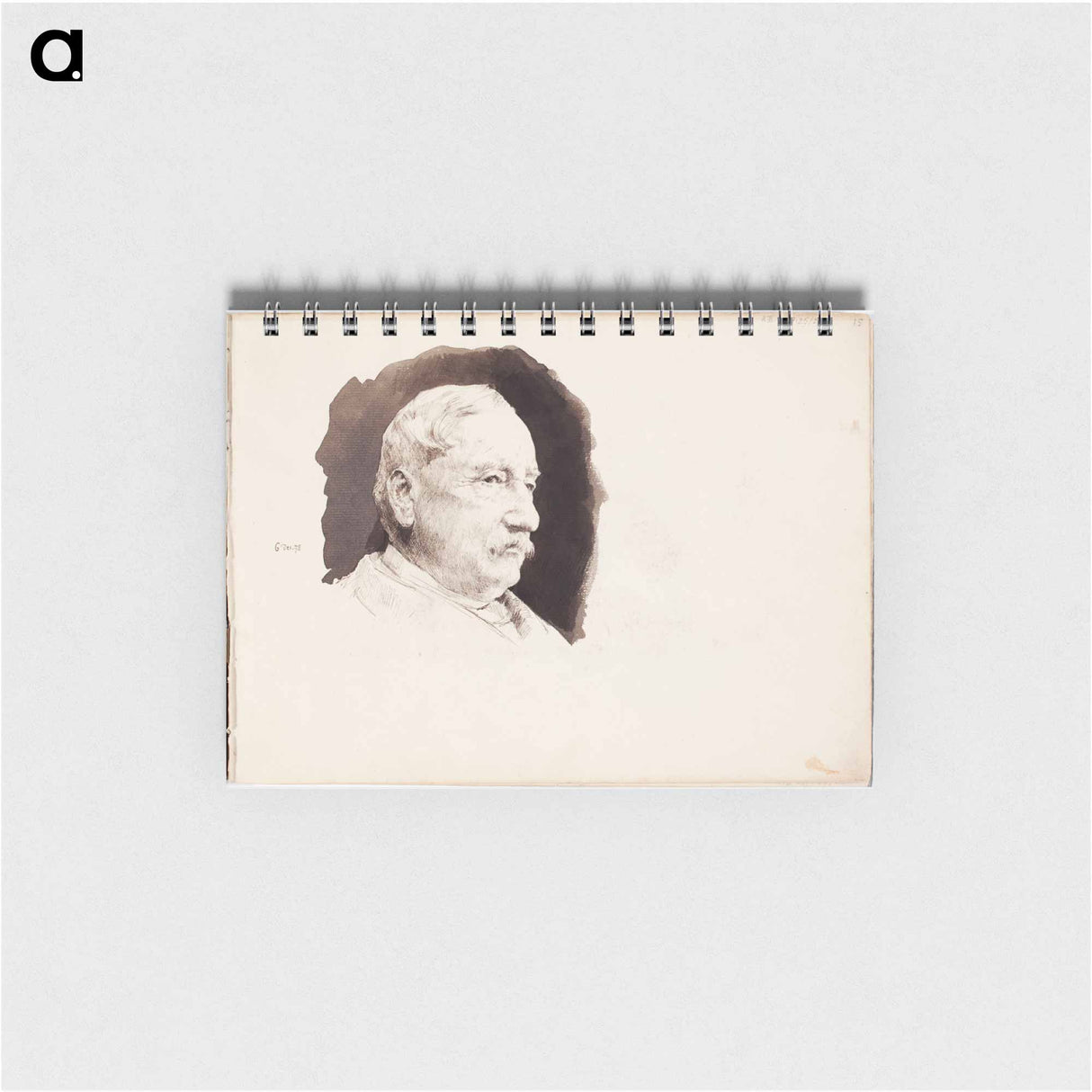 (unknown) part of a sketchbook - アルバート エーデルフェルト Memo.