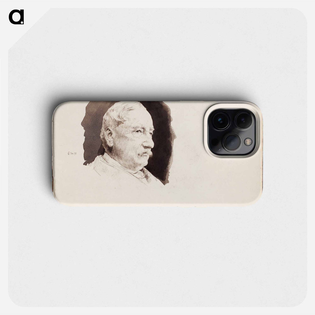 (unknown) part of a sketchbook - アルバート エーデルフェルト Phone Case.