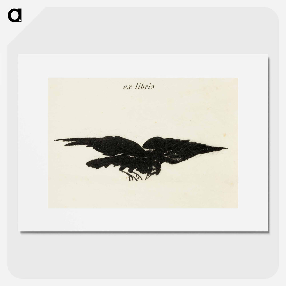 Flying Raven - エドゥアール マネ Poster.