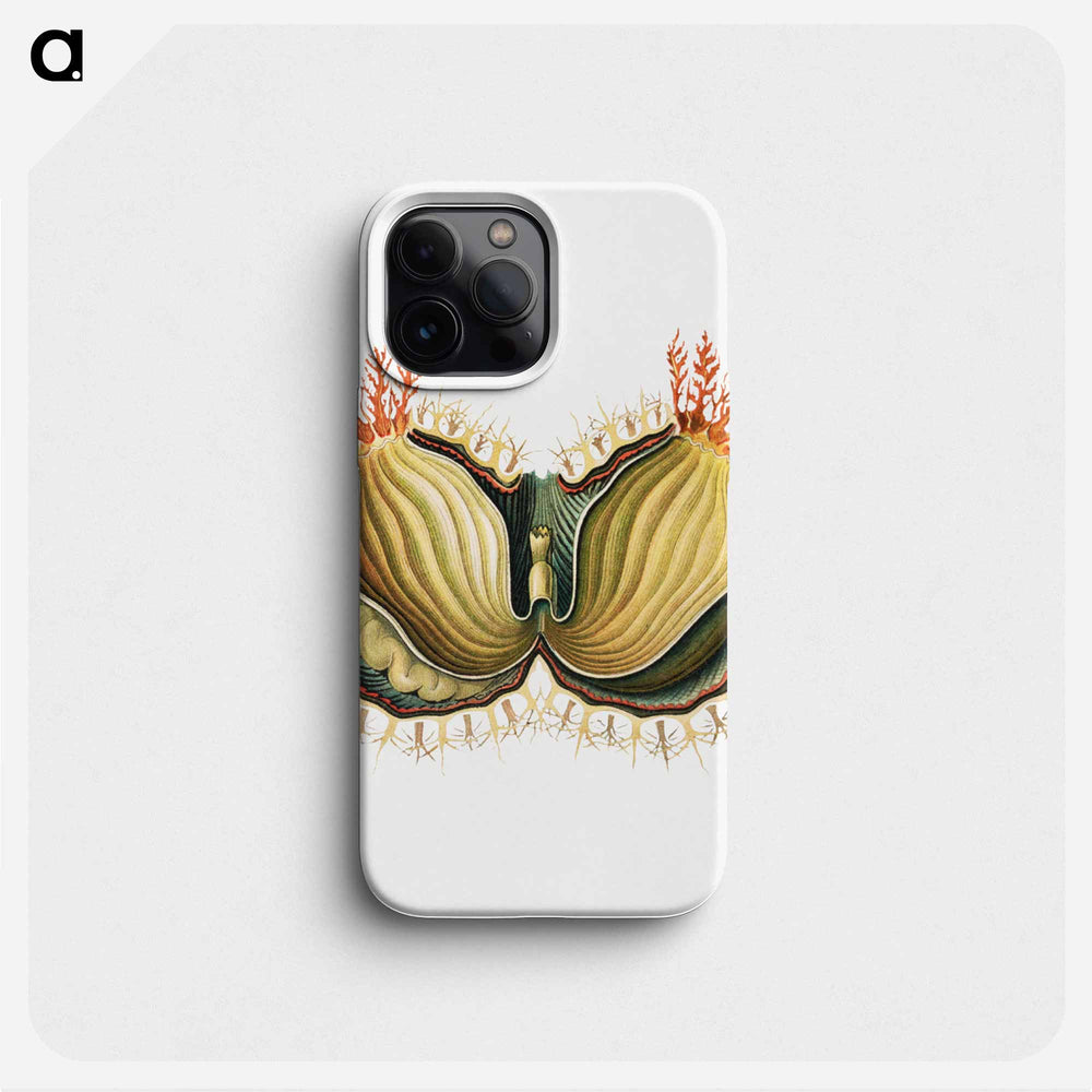 Colorful vintage tunicate illustration - エルンスト ヘッケル Phone Case.