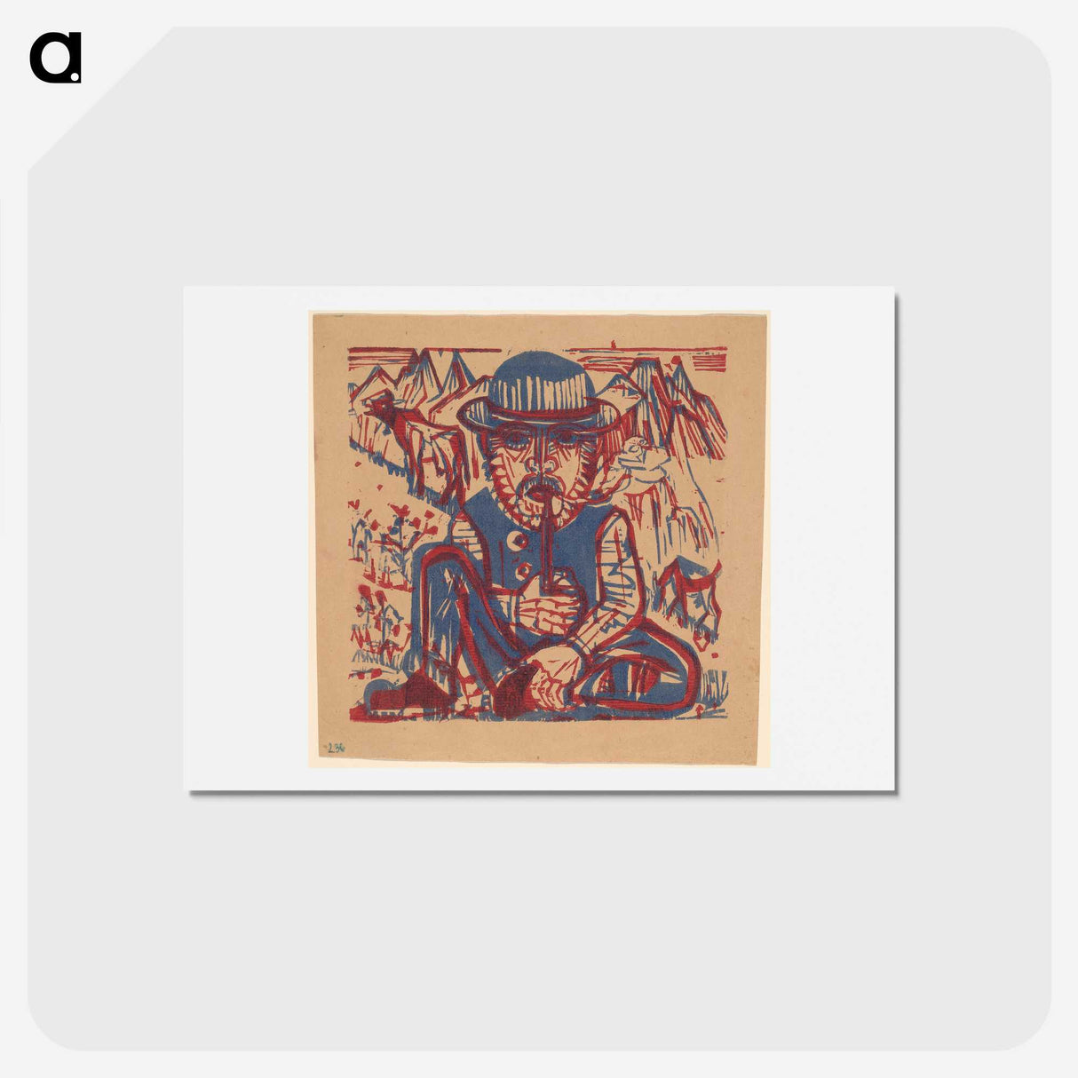 2-61_Ernst-Ludwig-Kirchner_hagaki