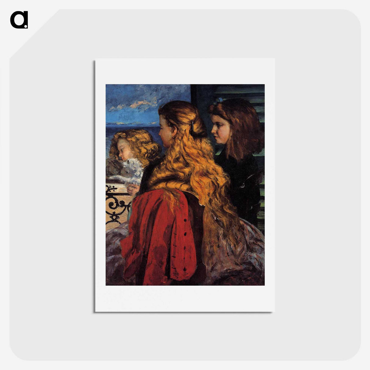 2-61_Gustave-Courbet_hagaki