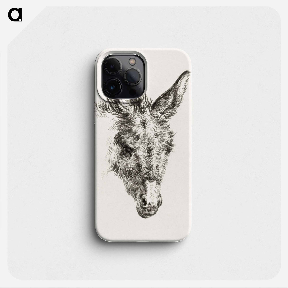 Head of a donkey - ジャン ベルナール Phone Case.