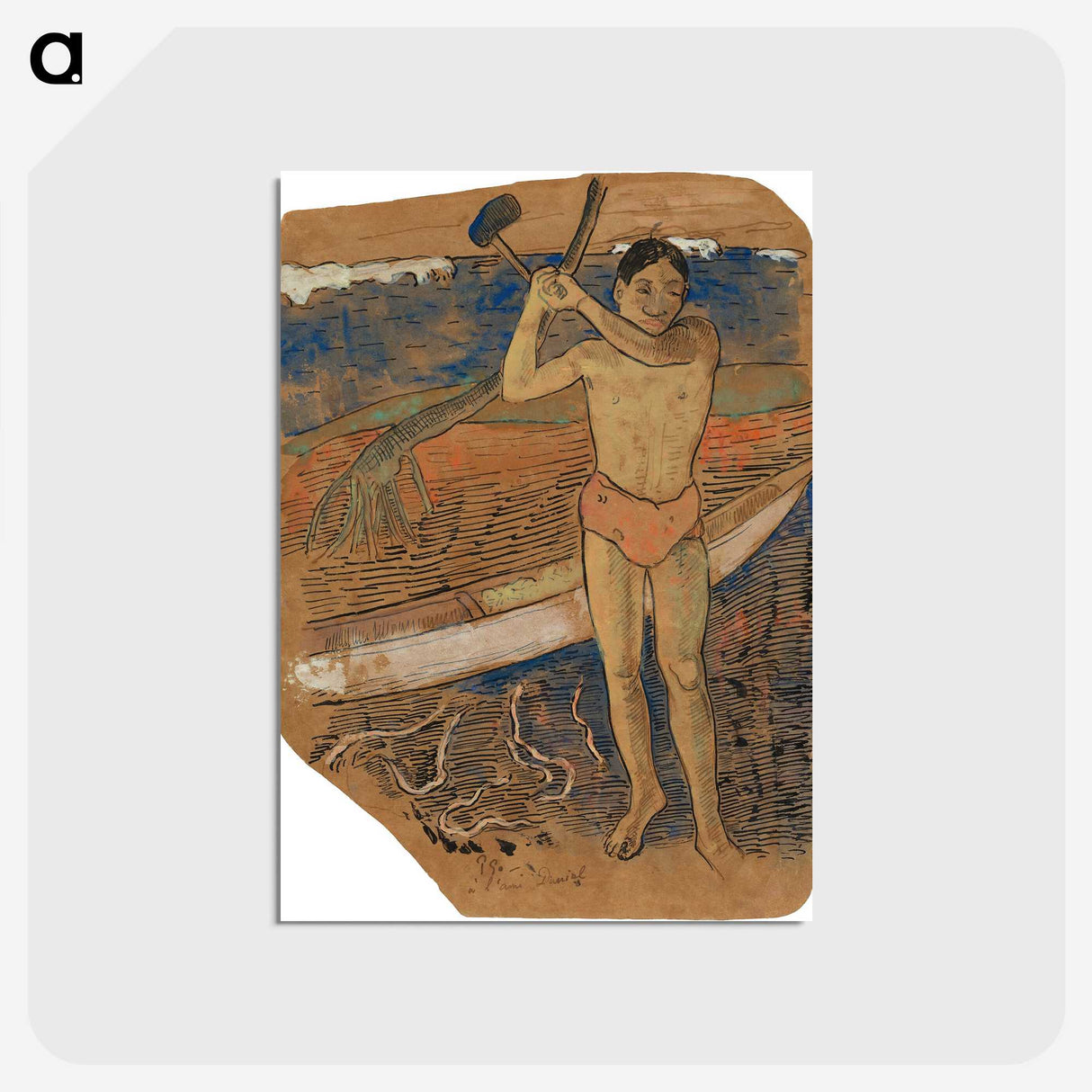 2-61_Paul-Gauguin_postcard