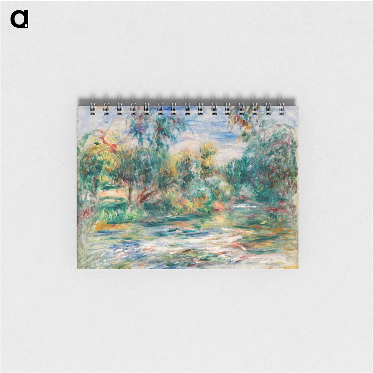 Landscape (Paysage) - ピエール オーギュスト ルノワール Memo.