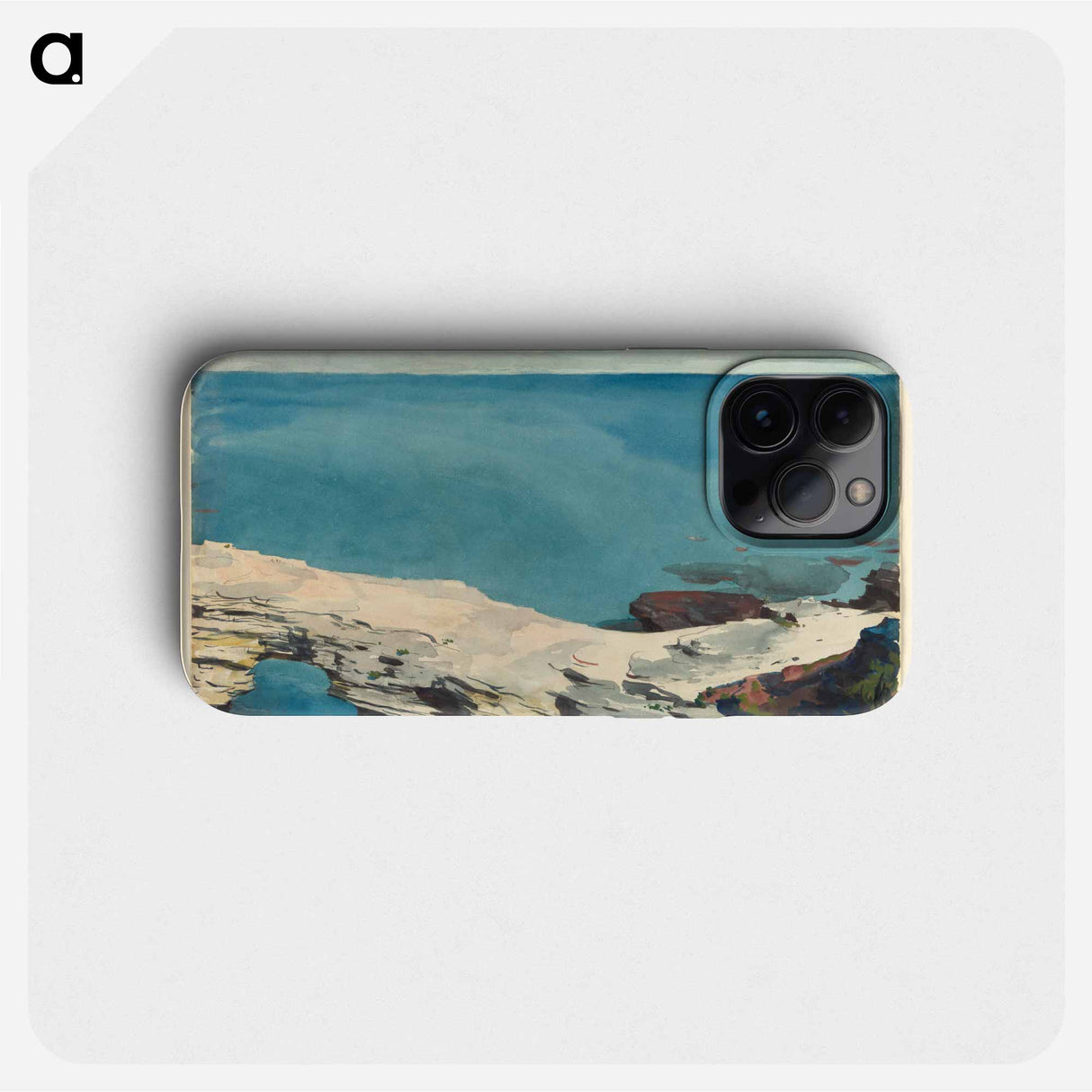 Natural Bridge, Bermuda - ウィンスロー ホーマー Phone Case.