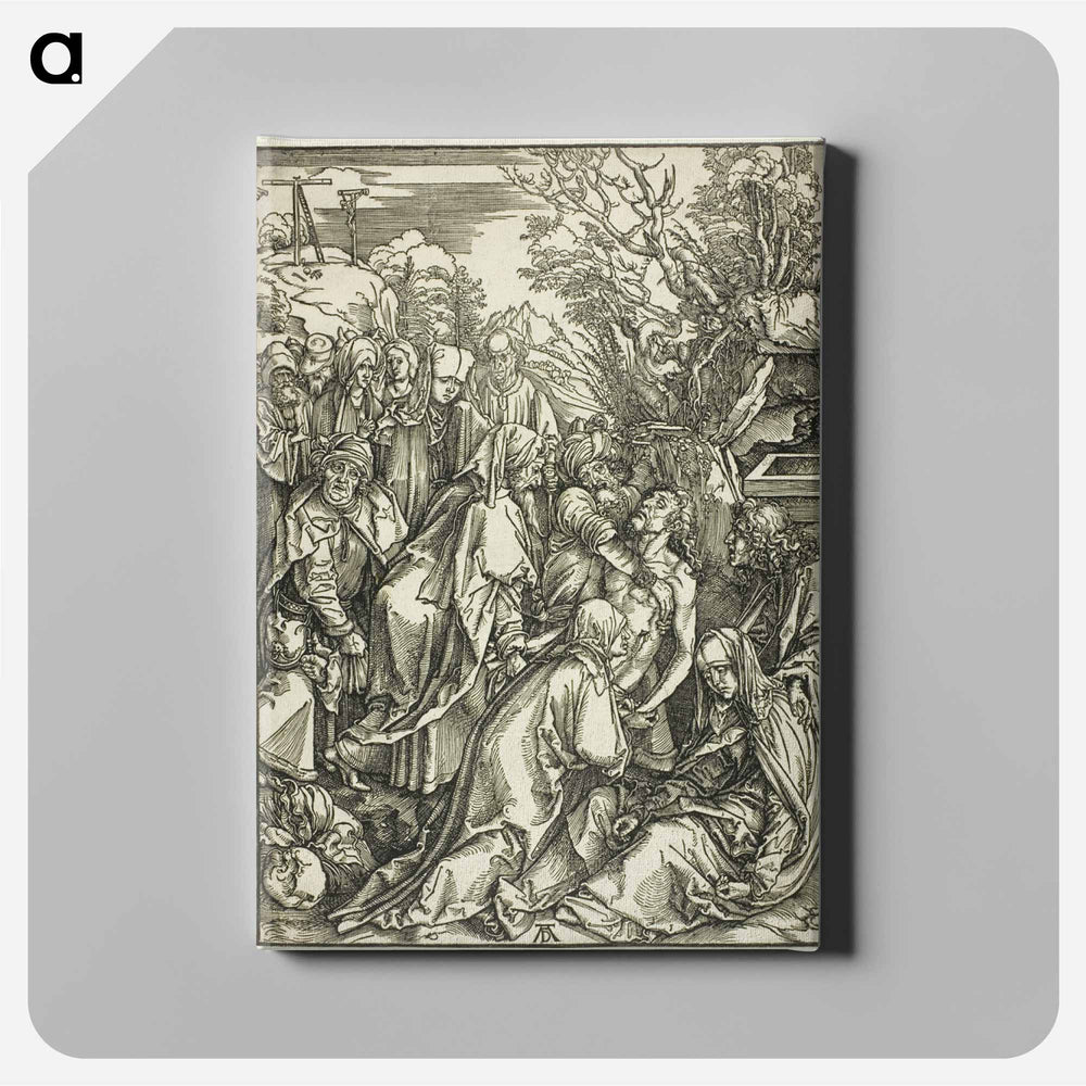 The Deposition of Christ - アルブレヒト デューラー Canvas.