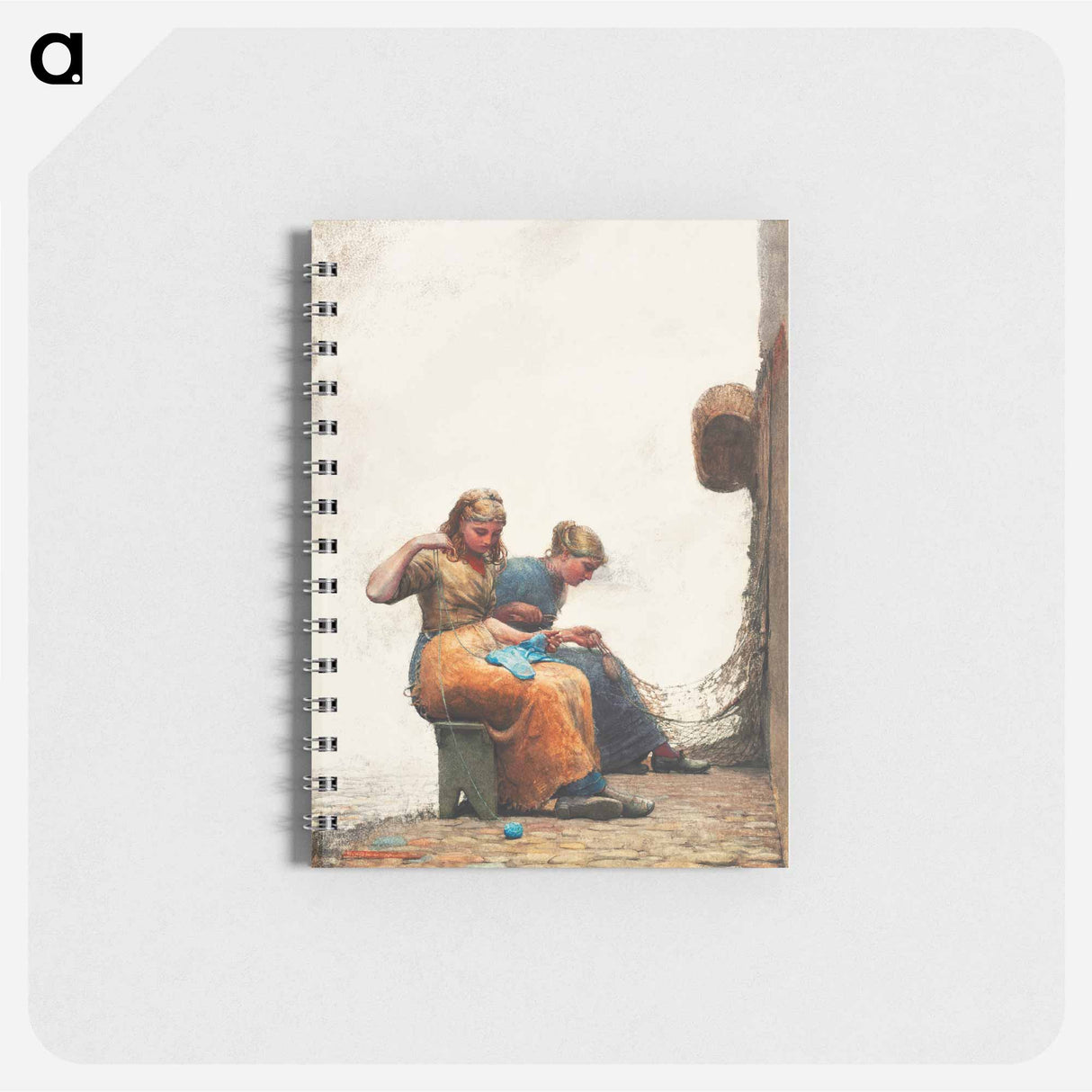 Mending the Nets - ウィンスロー ホーマー Memo.