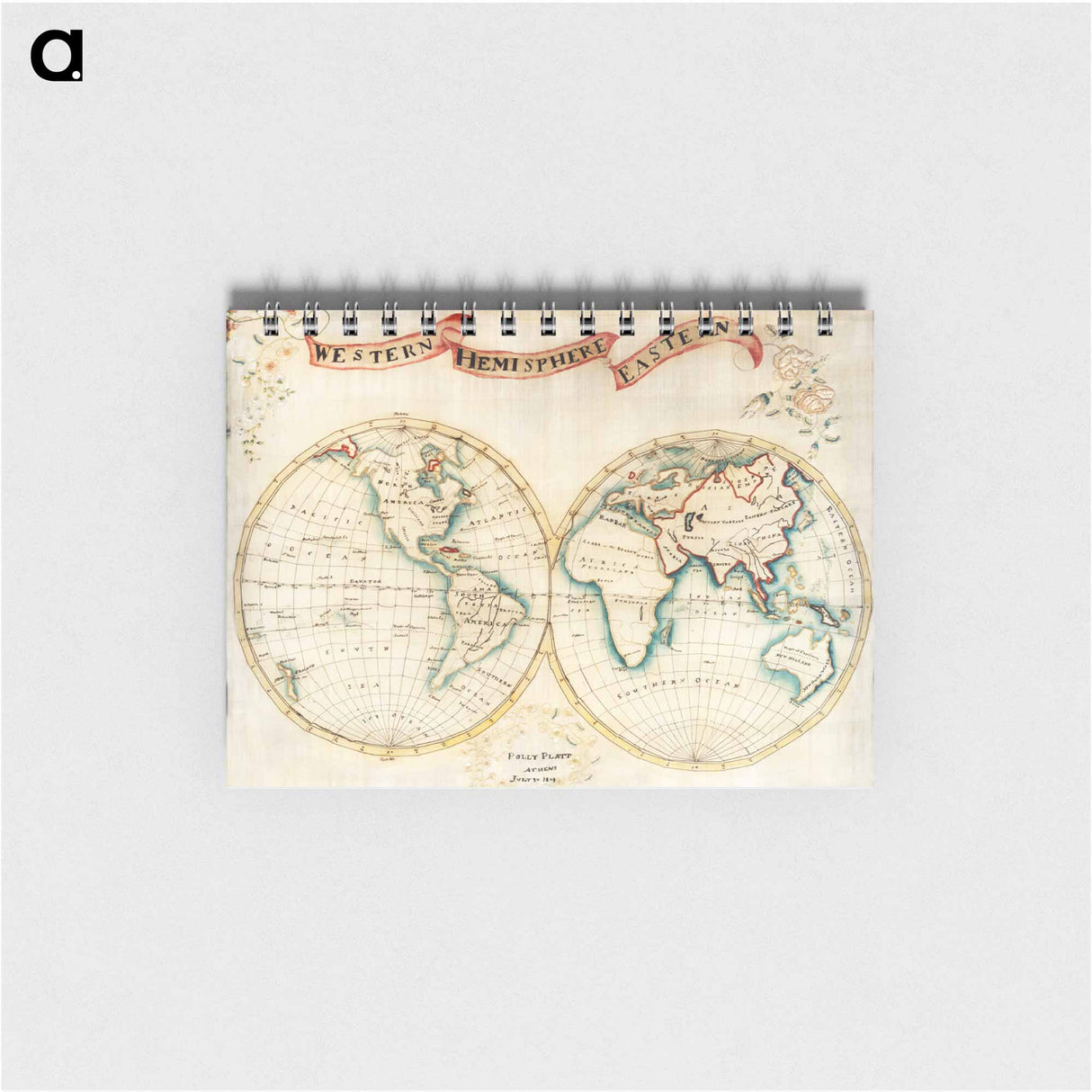 Map sampler - アンティーク地図 Memo.