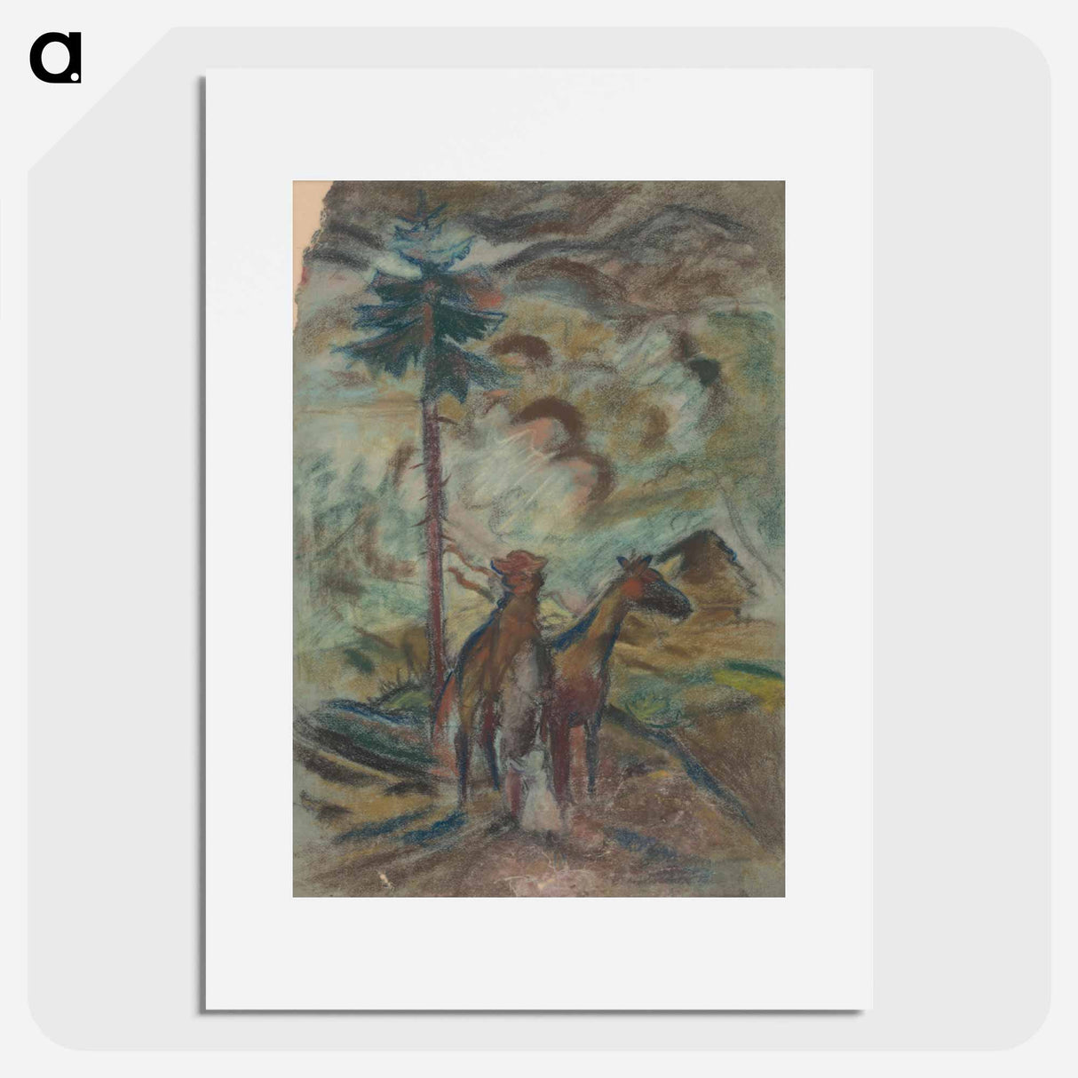 Oravec - study - アーノルド ピーター ワイズ クビンチャン Poster.