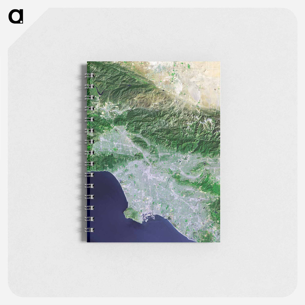 アートメモ帳-Los Angeles and Vicinity from Space
- 上空からの地球 Memo.