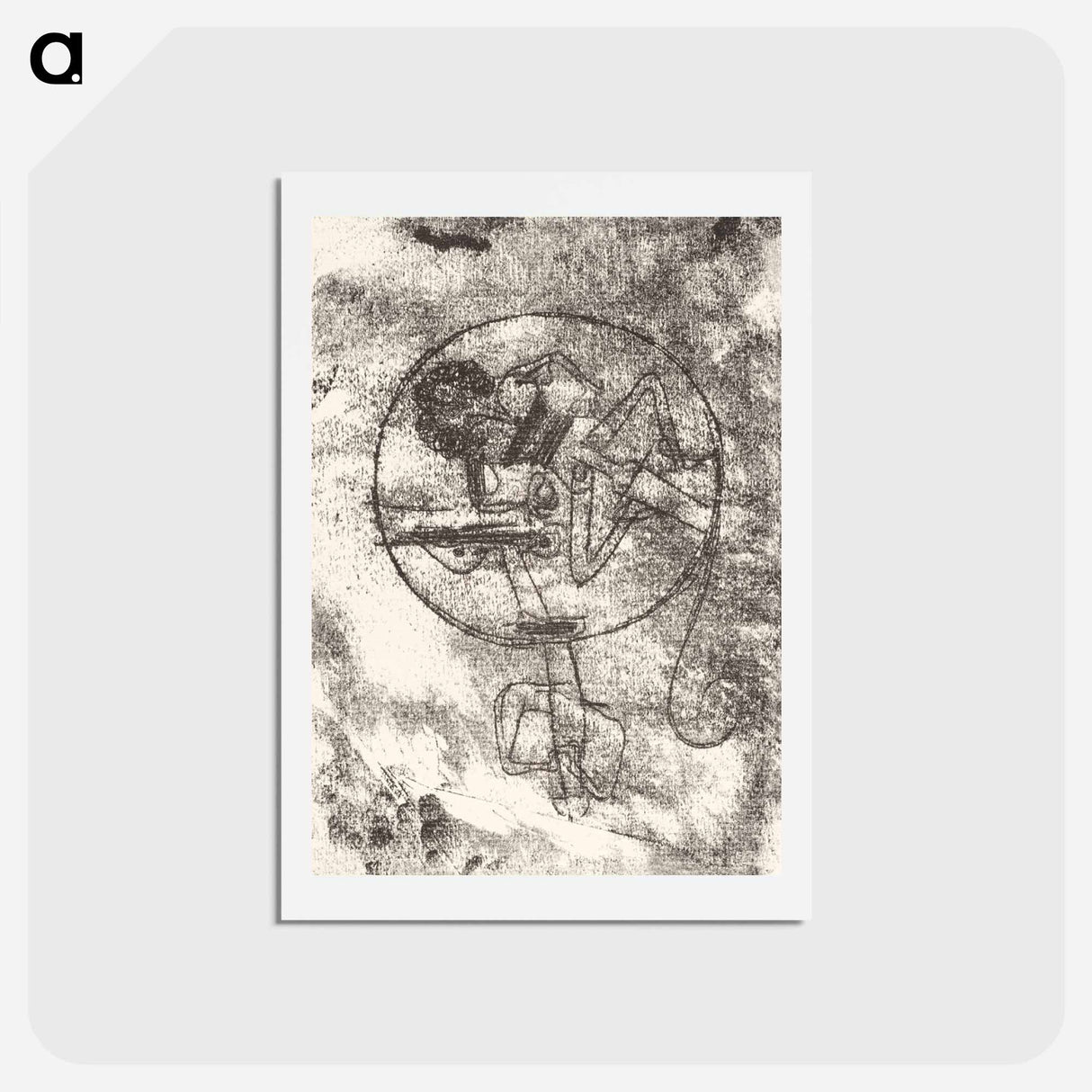 Der Verliebte (The Loved One)
- パウル クレー Postcard.