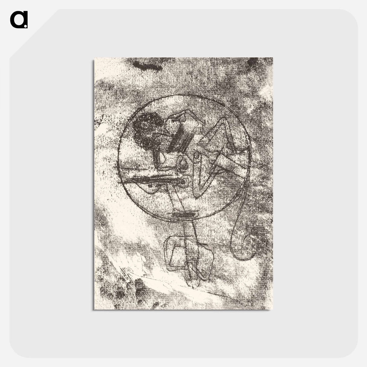 Der Verliebte (The Loved One)
- パウル クレー Postcard.