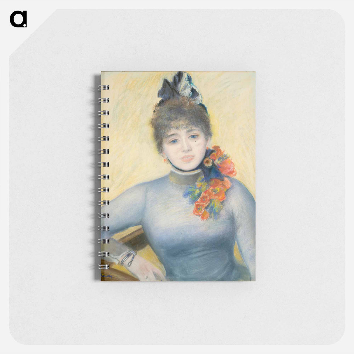 Caroline Rémy ("Séverine") - ピエール オーギュスト ルノワール Memo.