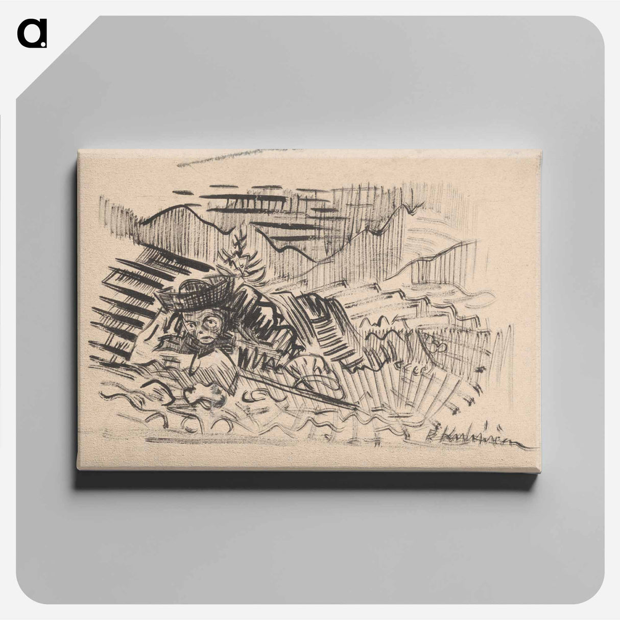 Gamekeeper - アーノルド ピーター ワイズ クビンチャン Canvas.