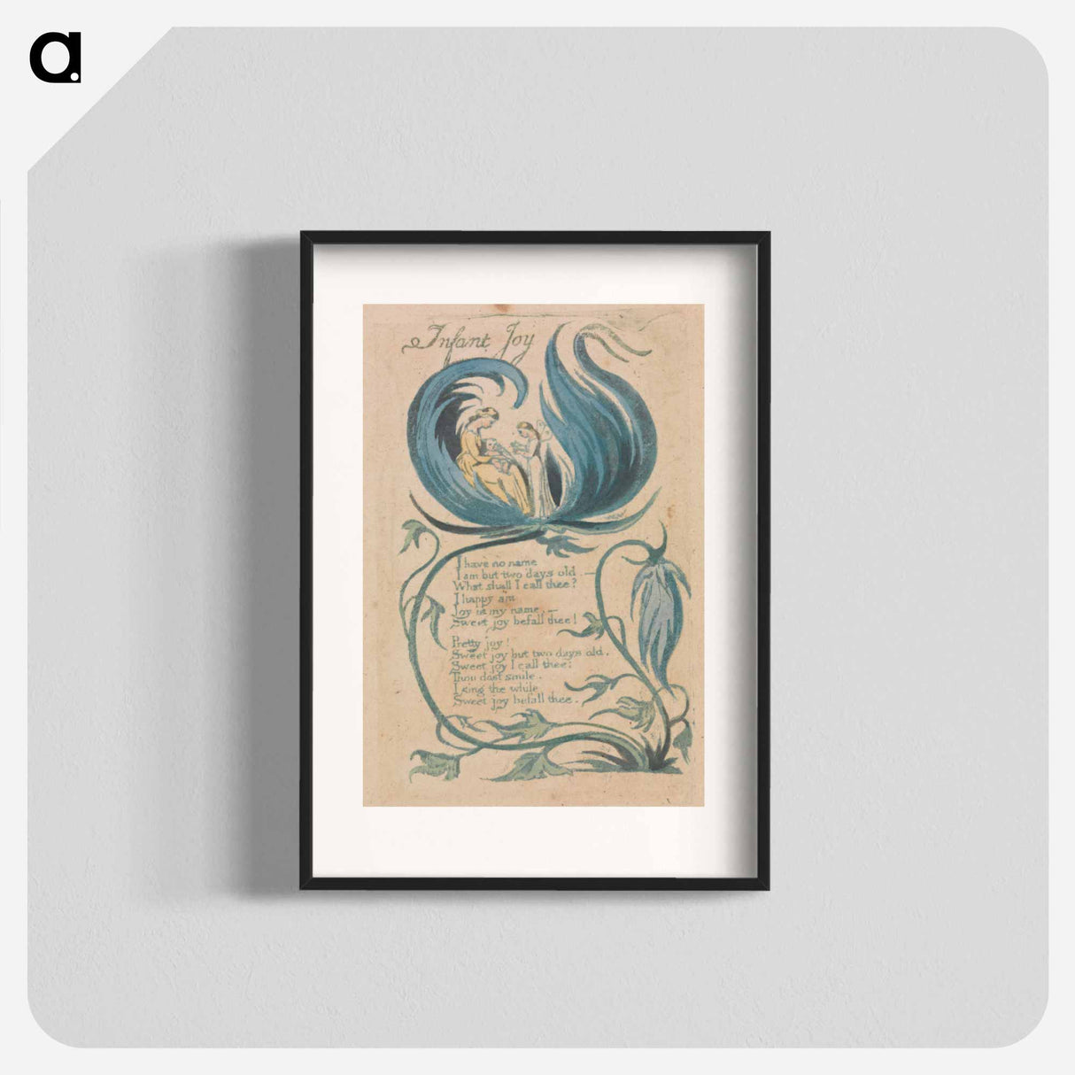 Infant Joy - William Blake Poster.