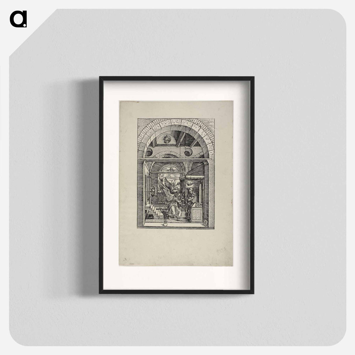 The Annunciation - アルブレヒト デューラー Poster.