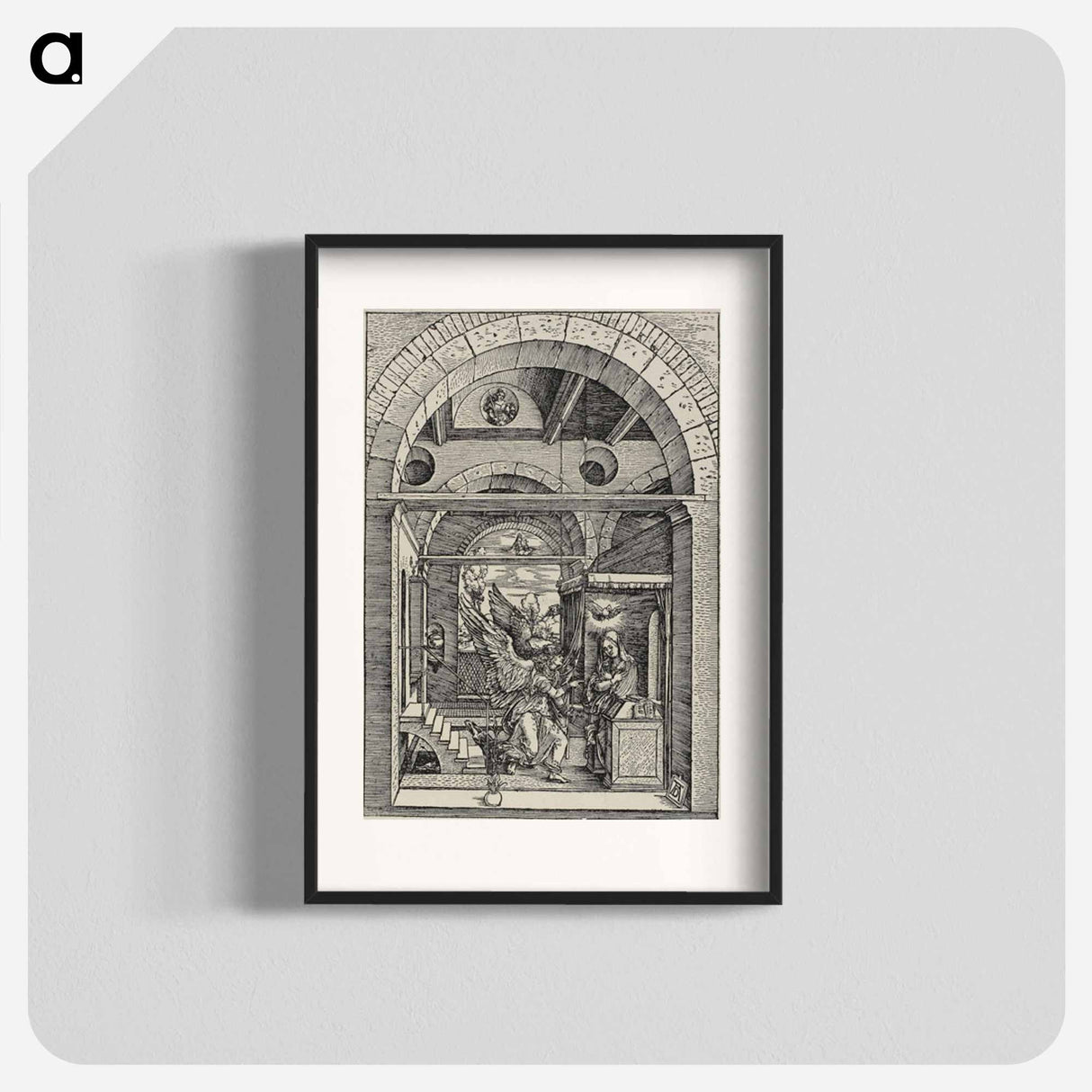 The Annunciation - アルブレヒト デューラー Poster.