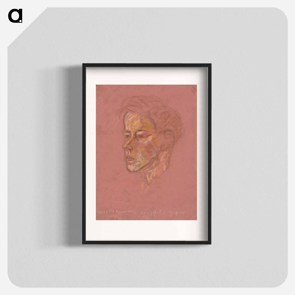 A boy's head - アーノルド ピーター ワイズ クビンチャン Poster.