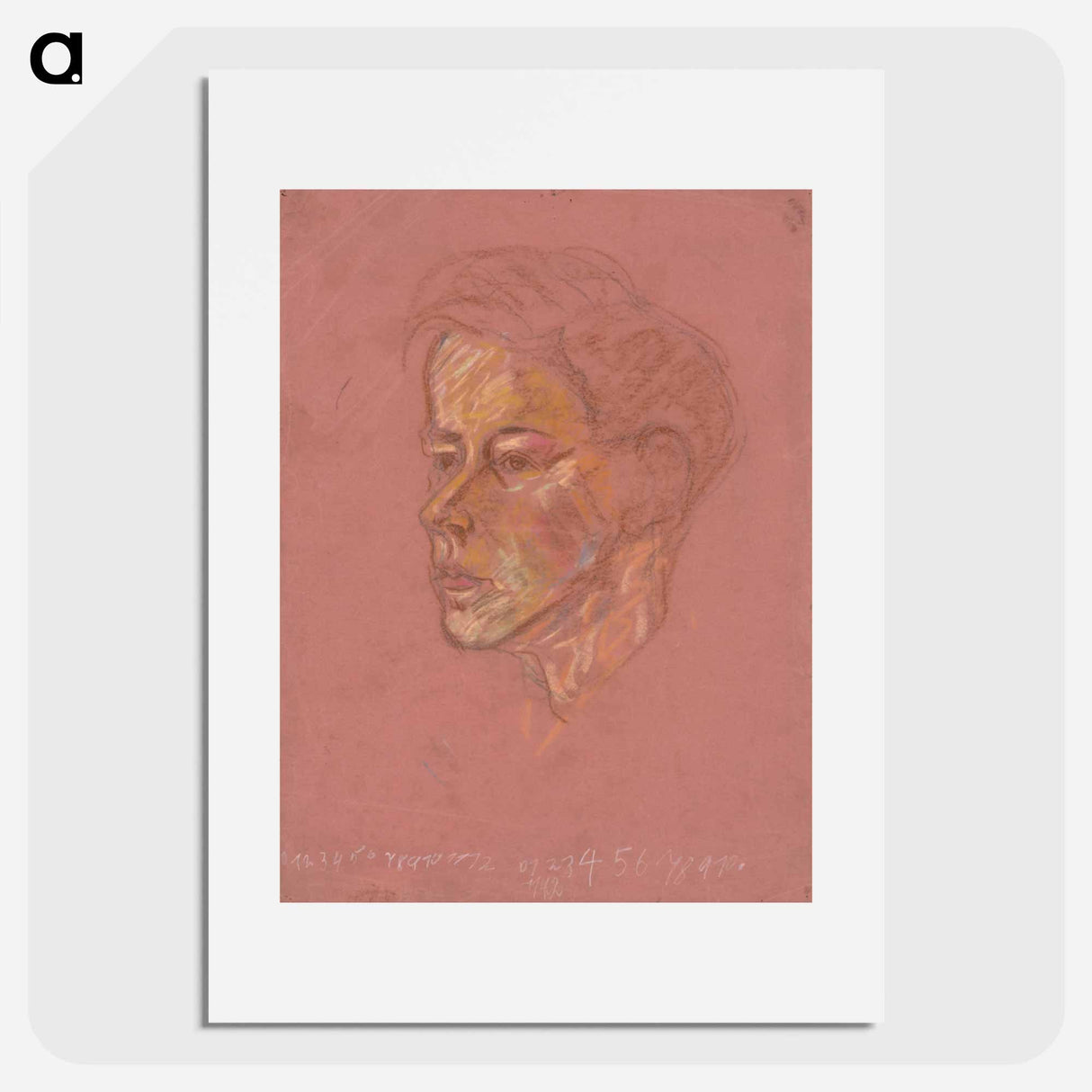 A boy's head - アーノルド ピーター ワイズ クビンチャン Poster.