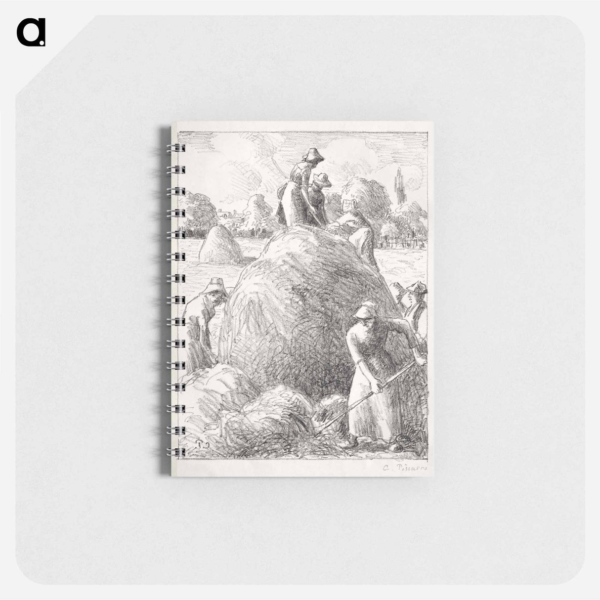 Haymakers of Eragny - カミーユ ピサロ Memo.