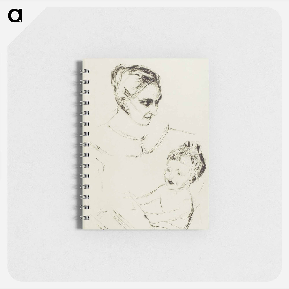 アートメモ帳-A Mother’s Joy - エドヴァルド ムンク Memo.