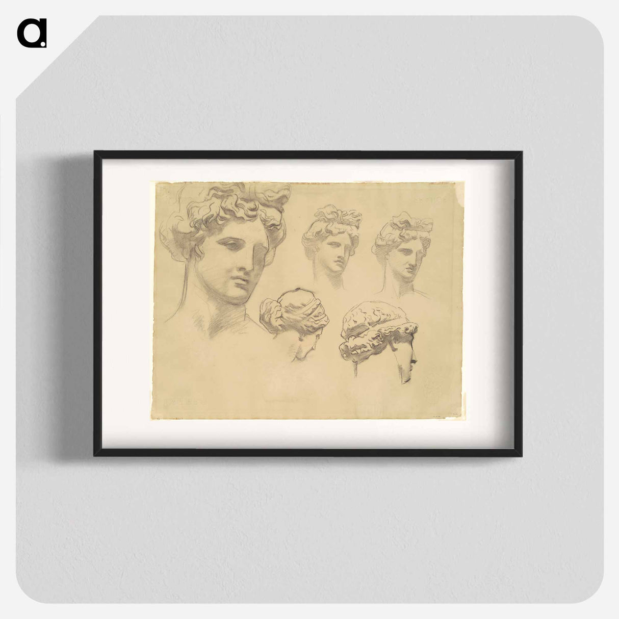 Apollo and the Muses - John Singer Sargent Poster.