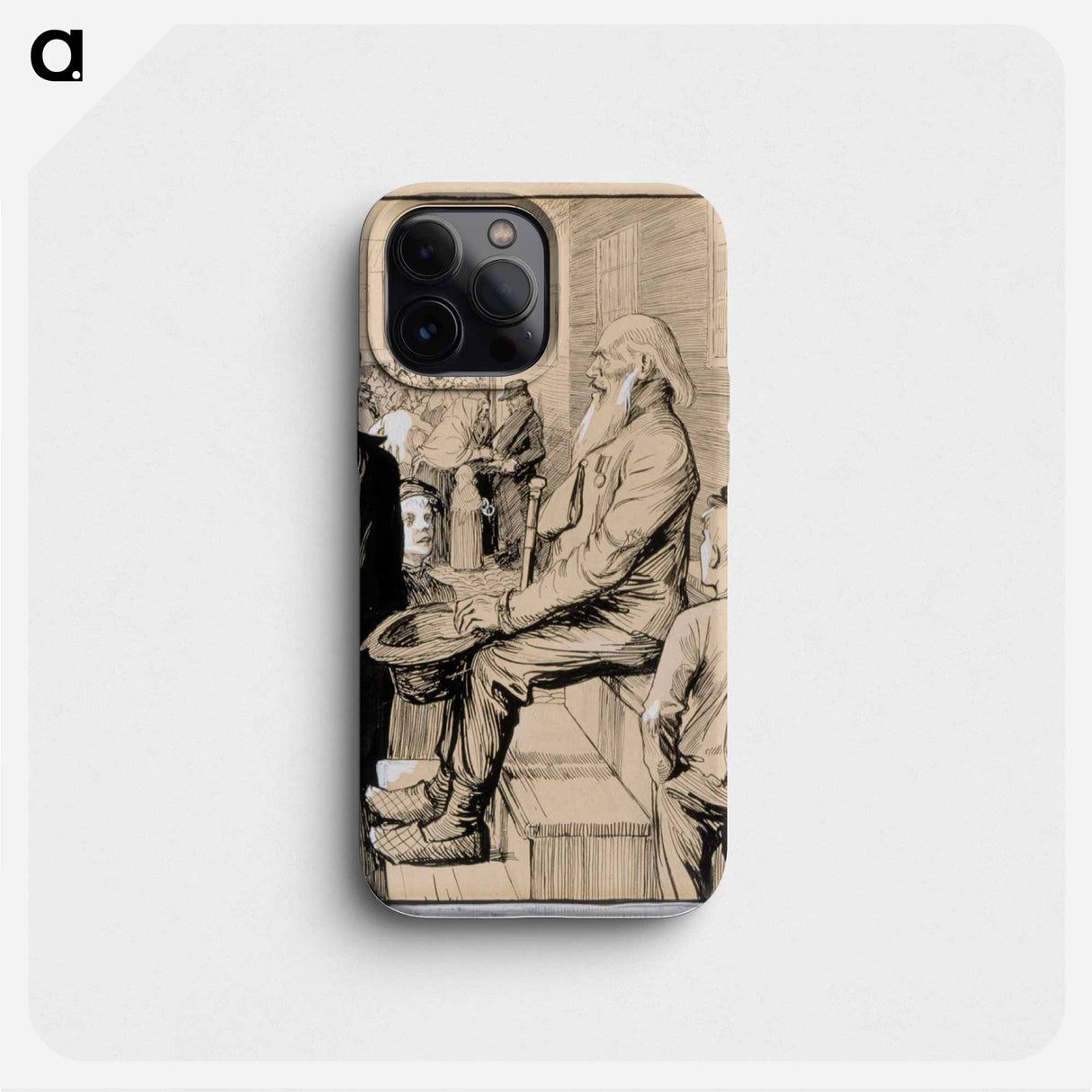 ystäväni, miehet, naiset, onko tässä kuulijaa - アルバート エーデルフェルト Phone Case.