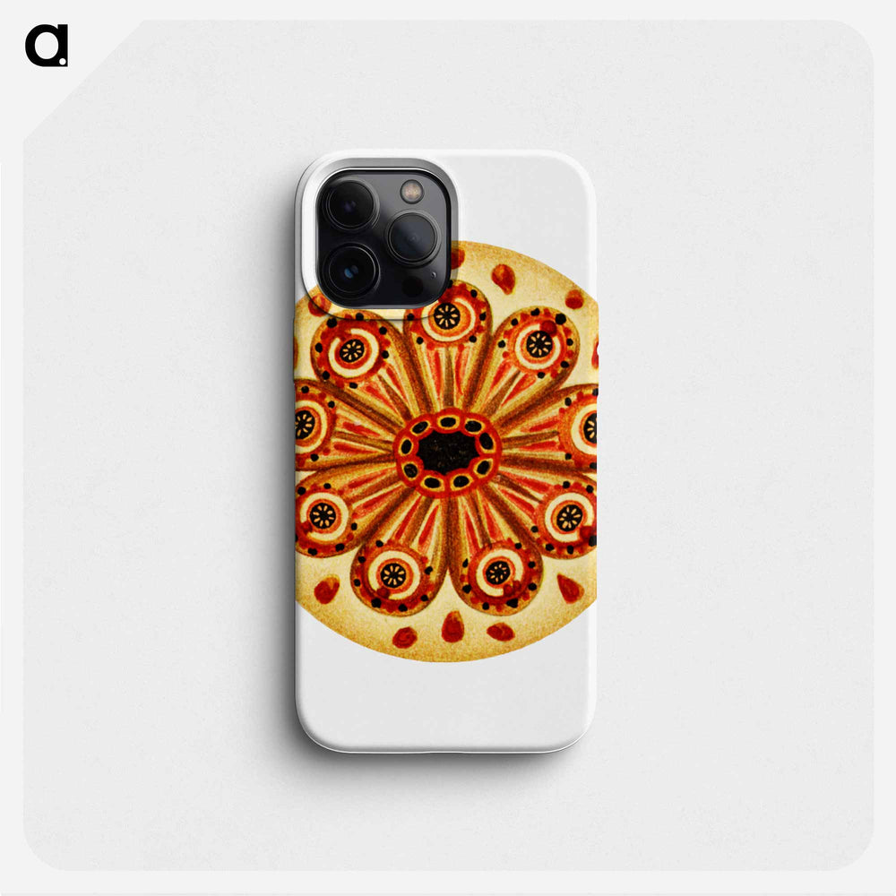 Colorful vintage tunicate illustration - エルンスト ヘッケル Phone Case.