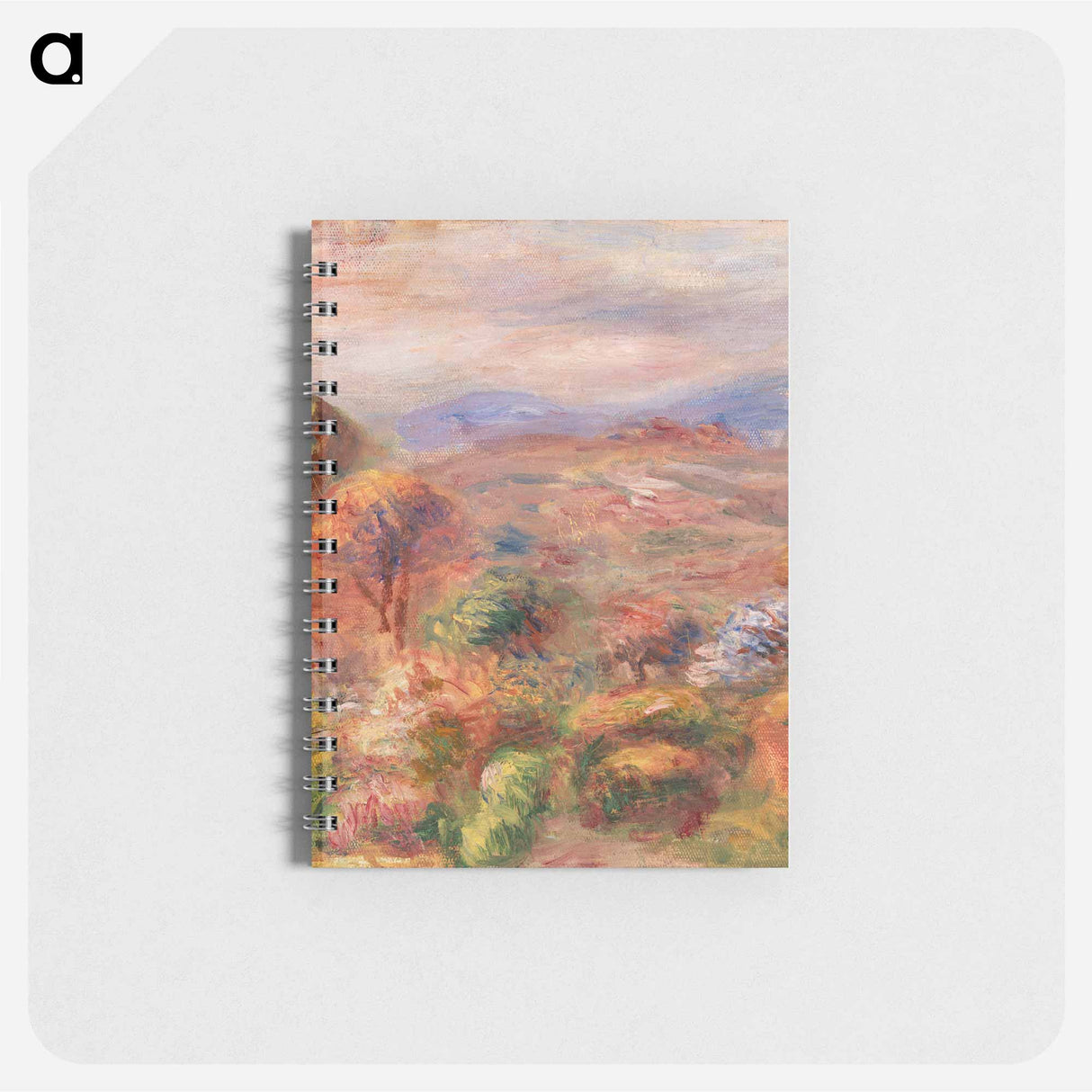 Landscape (Paysage) - ピエール オーギュスト ルノワール Memo.