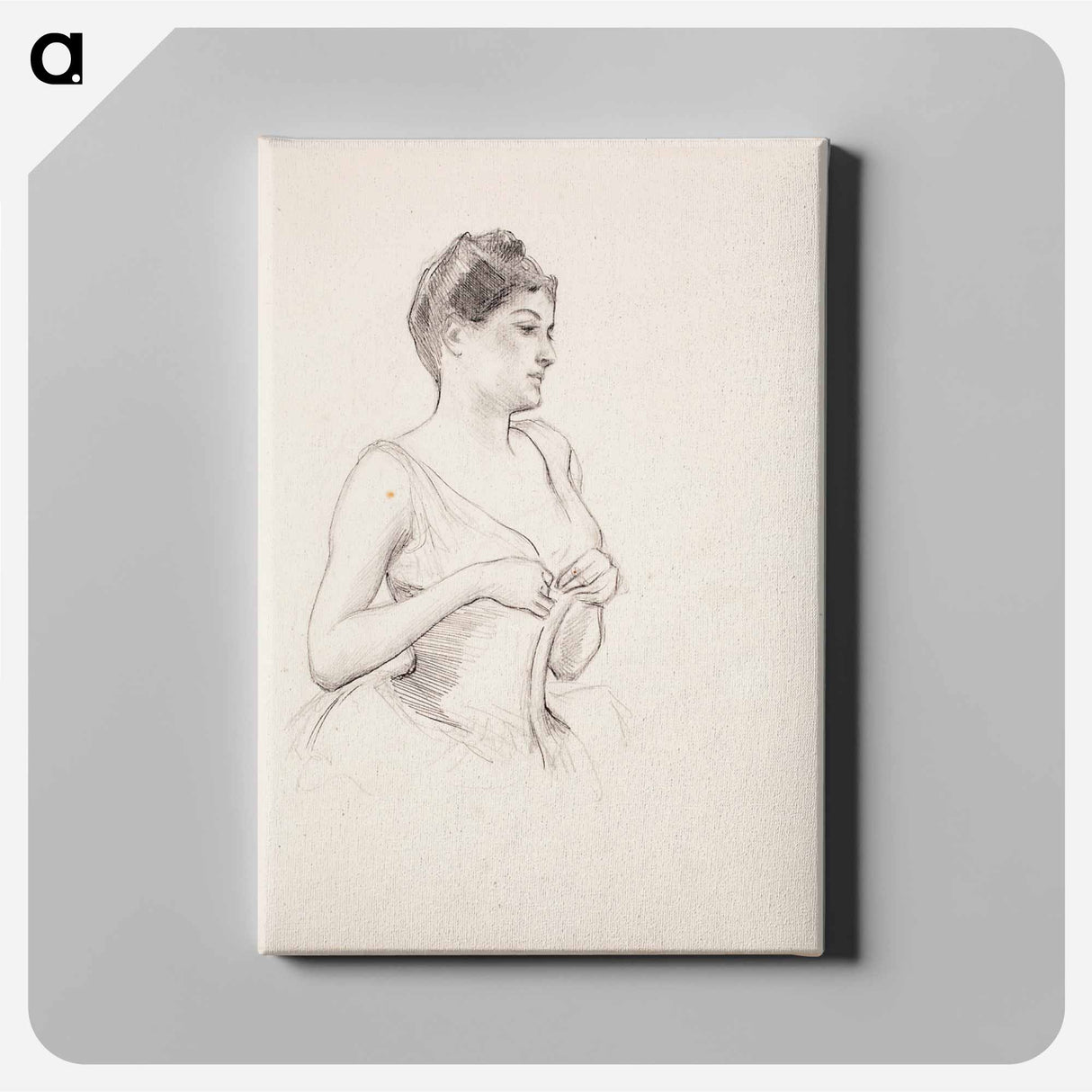 Mahdollisesti pariisitar - アルバート エーデルフェルト Canvas.