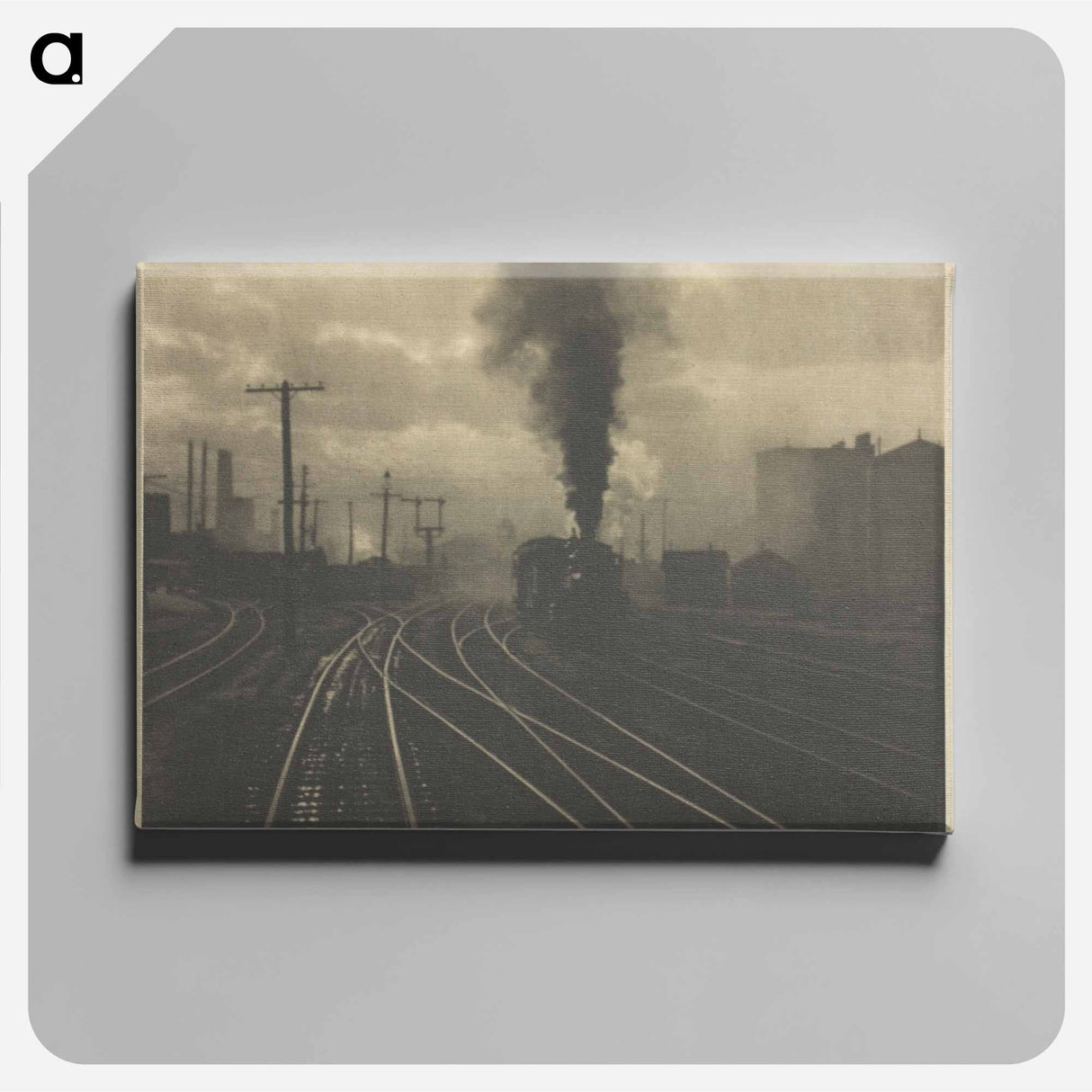 The Hand of Man - アルフレッド スティーグリッツ Canvas.