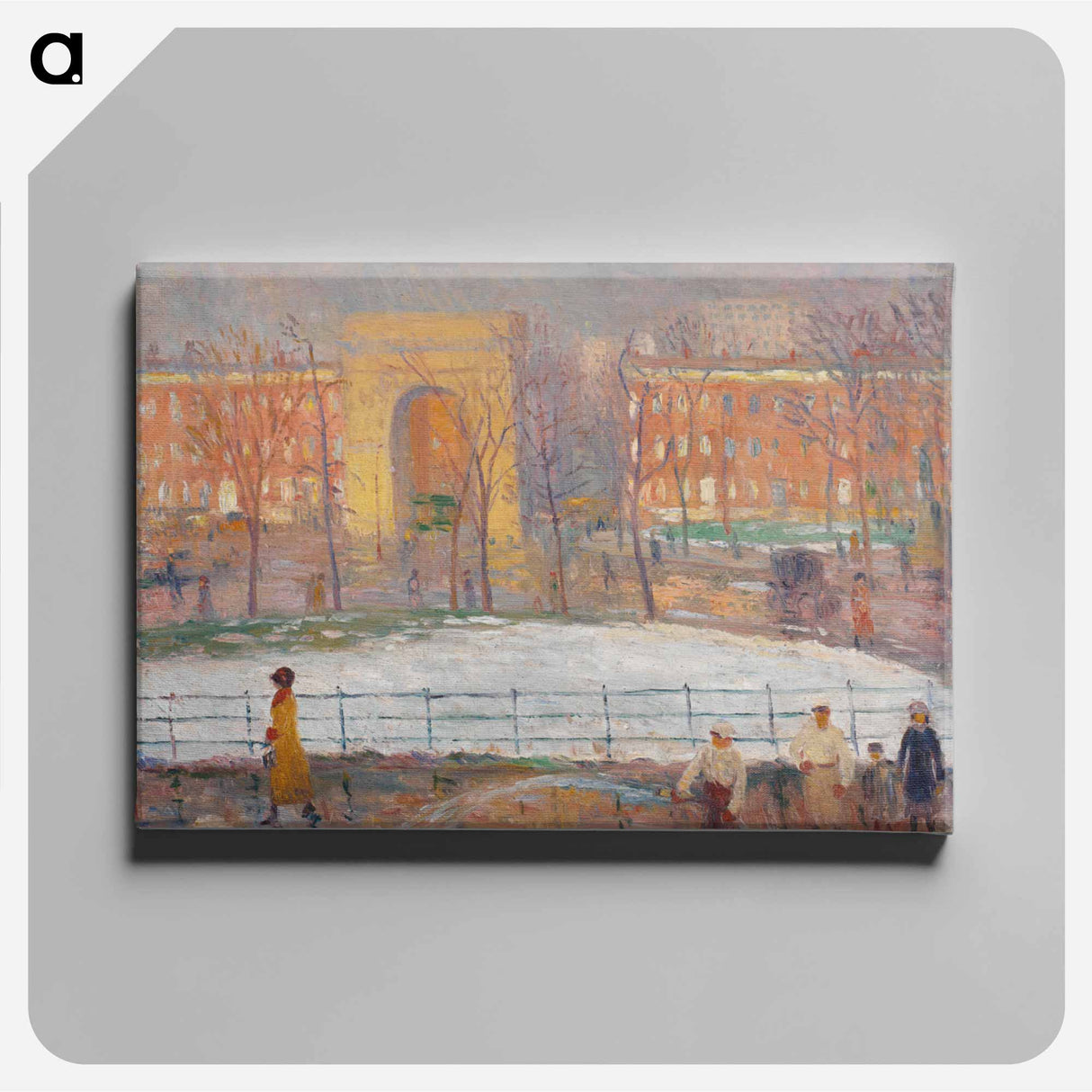 アートパネル-Street Cleaners, Washington Square
- バーンズ・コレクション Canvas.