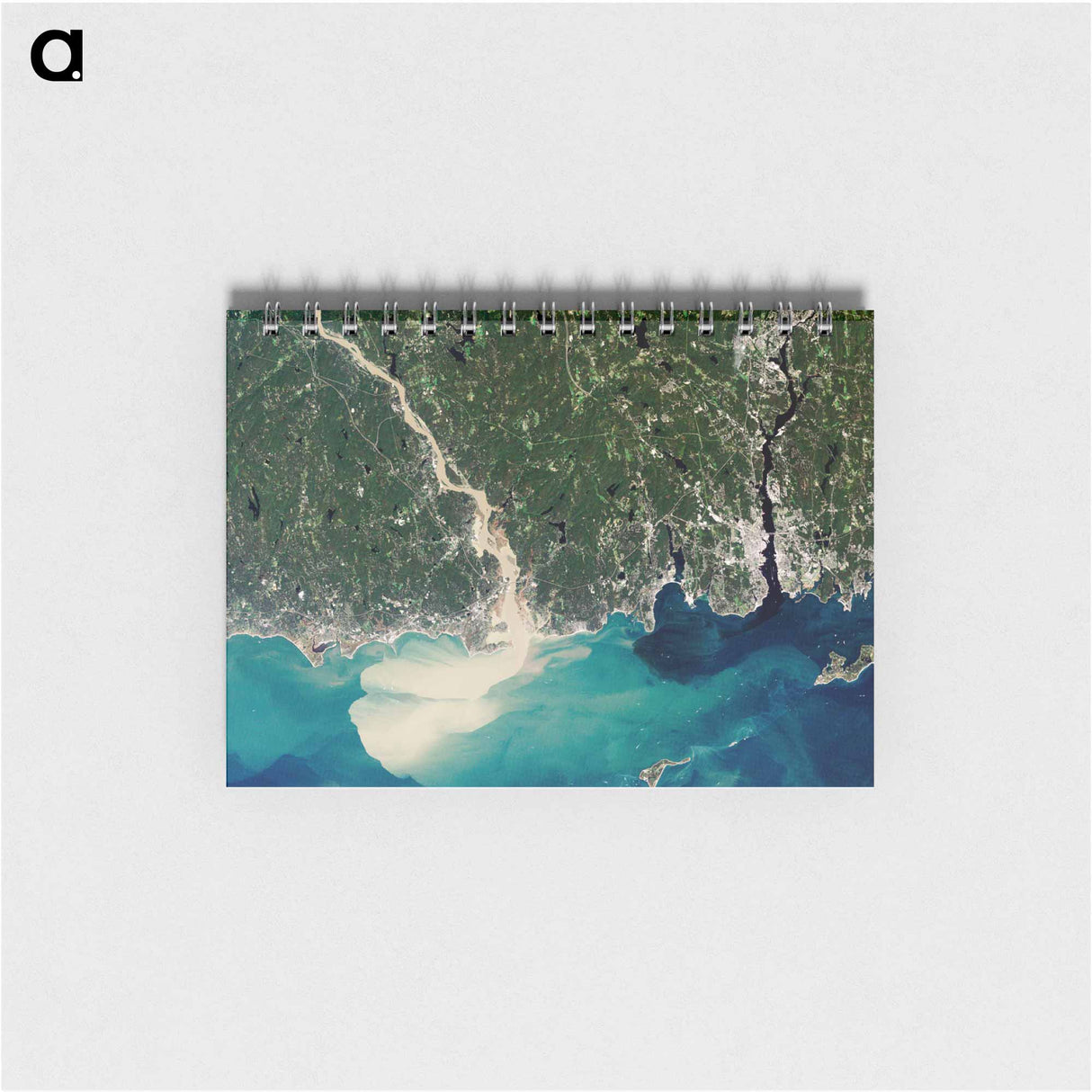 アートメモ帳-Connecticut River Sediment Plume
- 上空からの地球 Memo.
