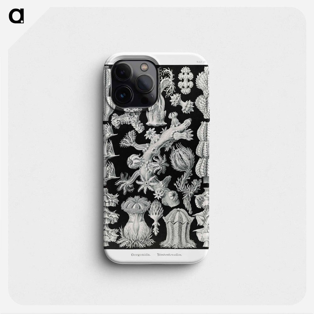 Gorgonida–Rindenkorallen - エルンスト ヘッケル Phone Case.
