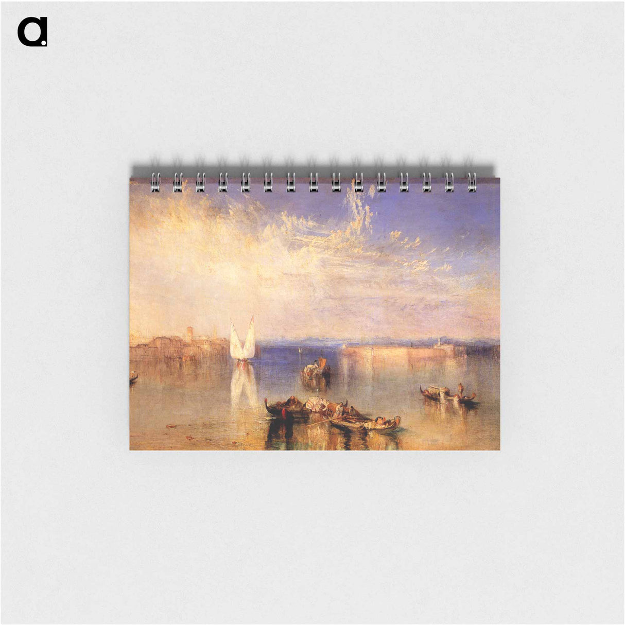 アートメモ帳-Campo Santo, Venice - ウィリアム ターナー Memo.