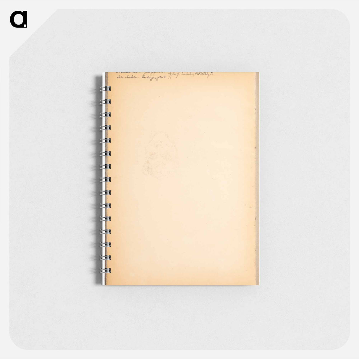 (unknown) part of a sketchbook - アルバート エーデルフェルト Memo.